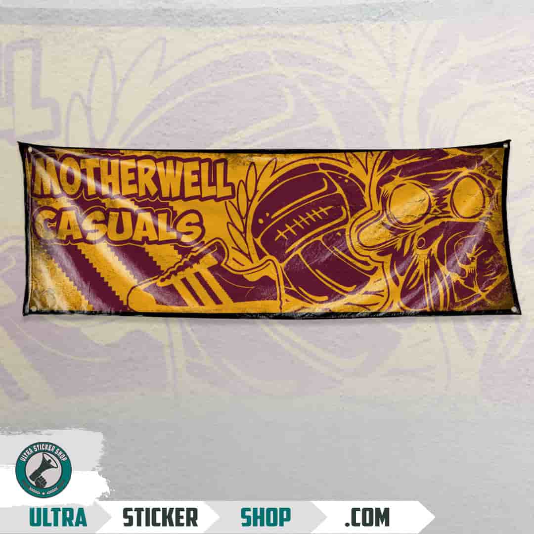 Motherwell casuals Flag