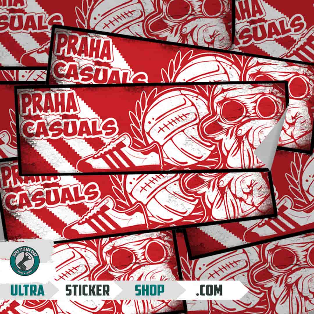 Praha casuals Stickers