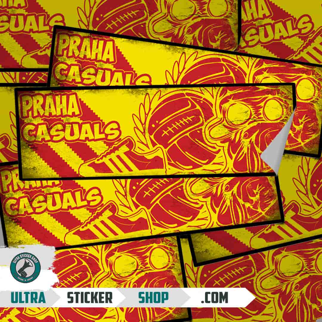 Praha casuals Stickers