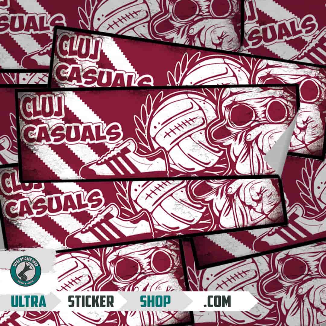 Cluj casuals Stickers