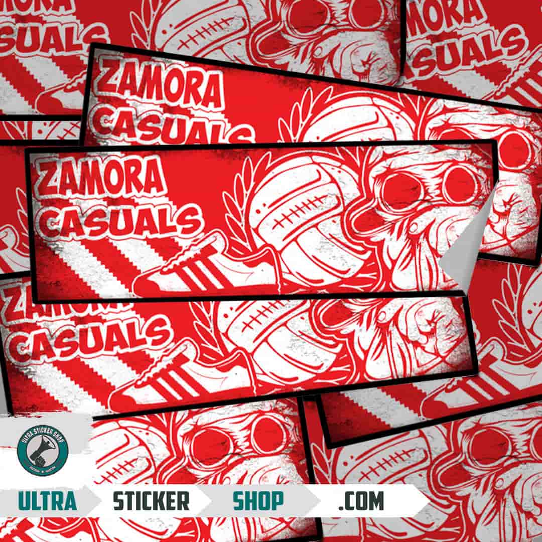Zamora casuals Stickers