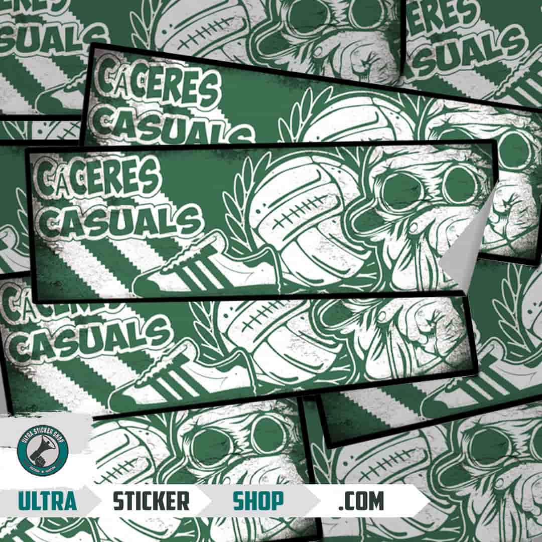 Cáceres casuals Stickers