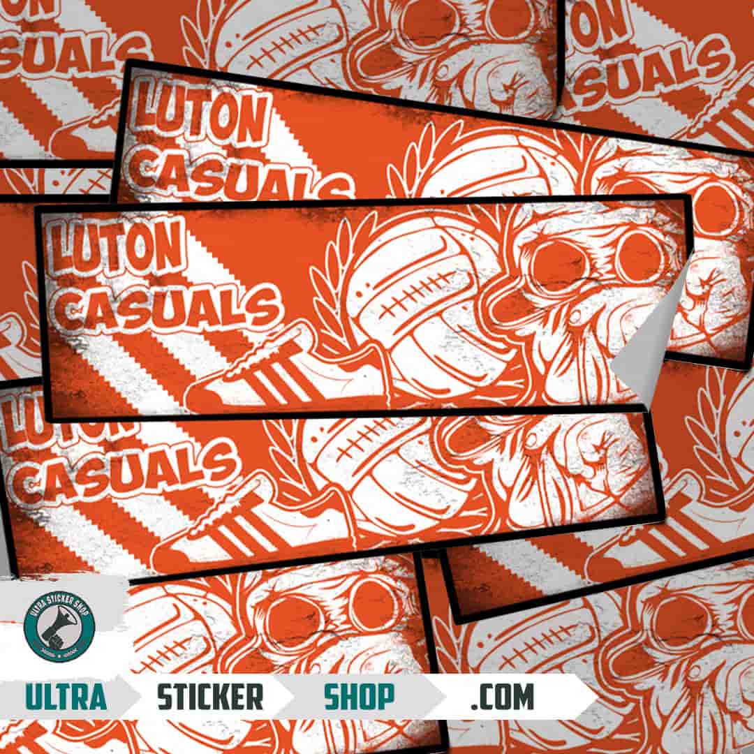 Luton casuals Stickers