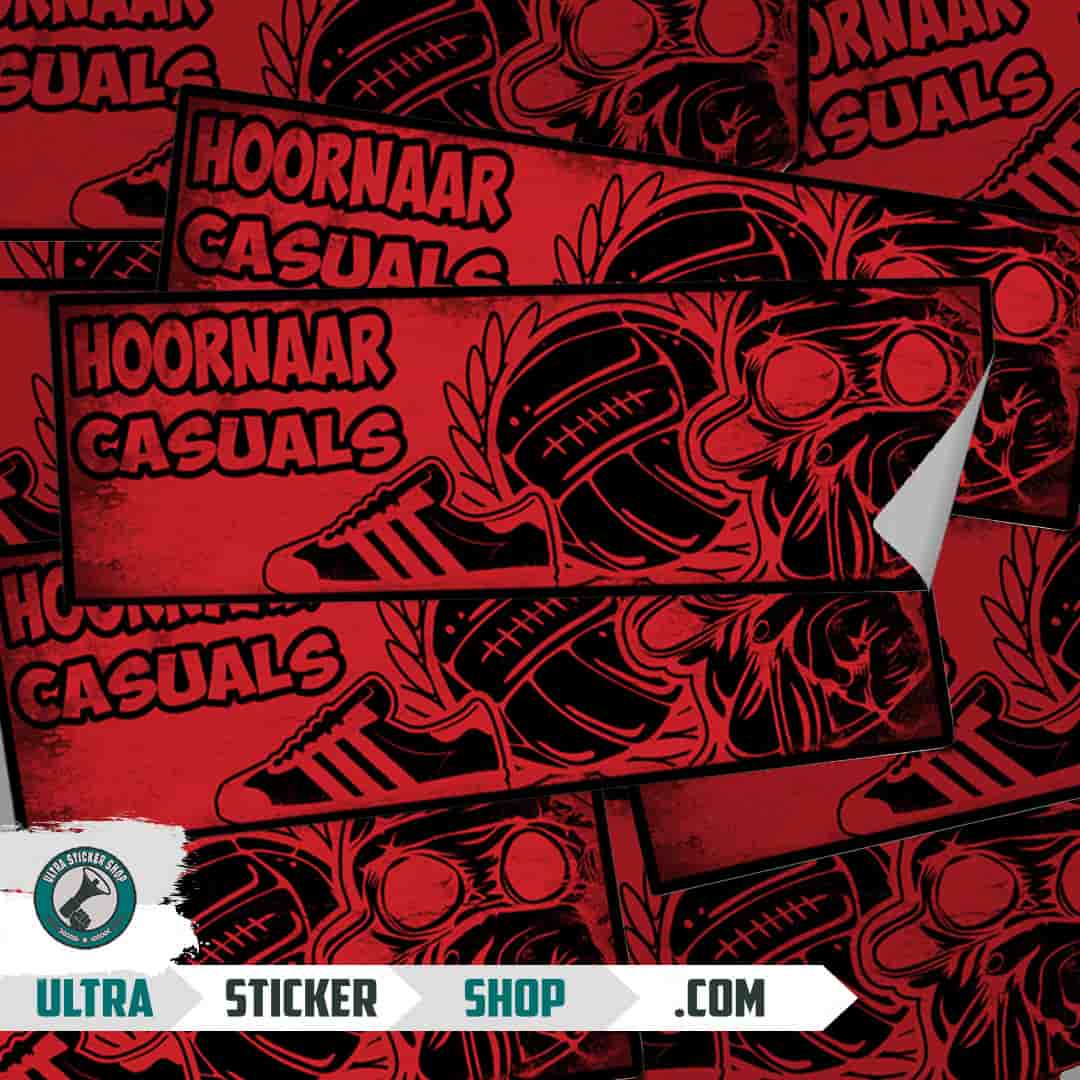 Hoornaar casuals Stickers