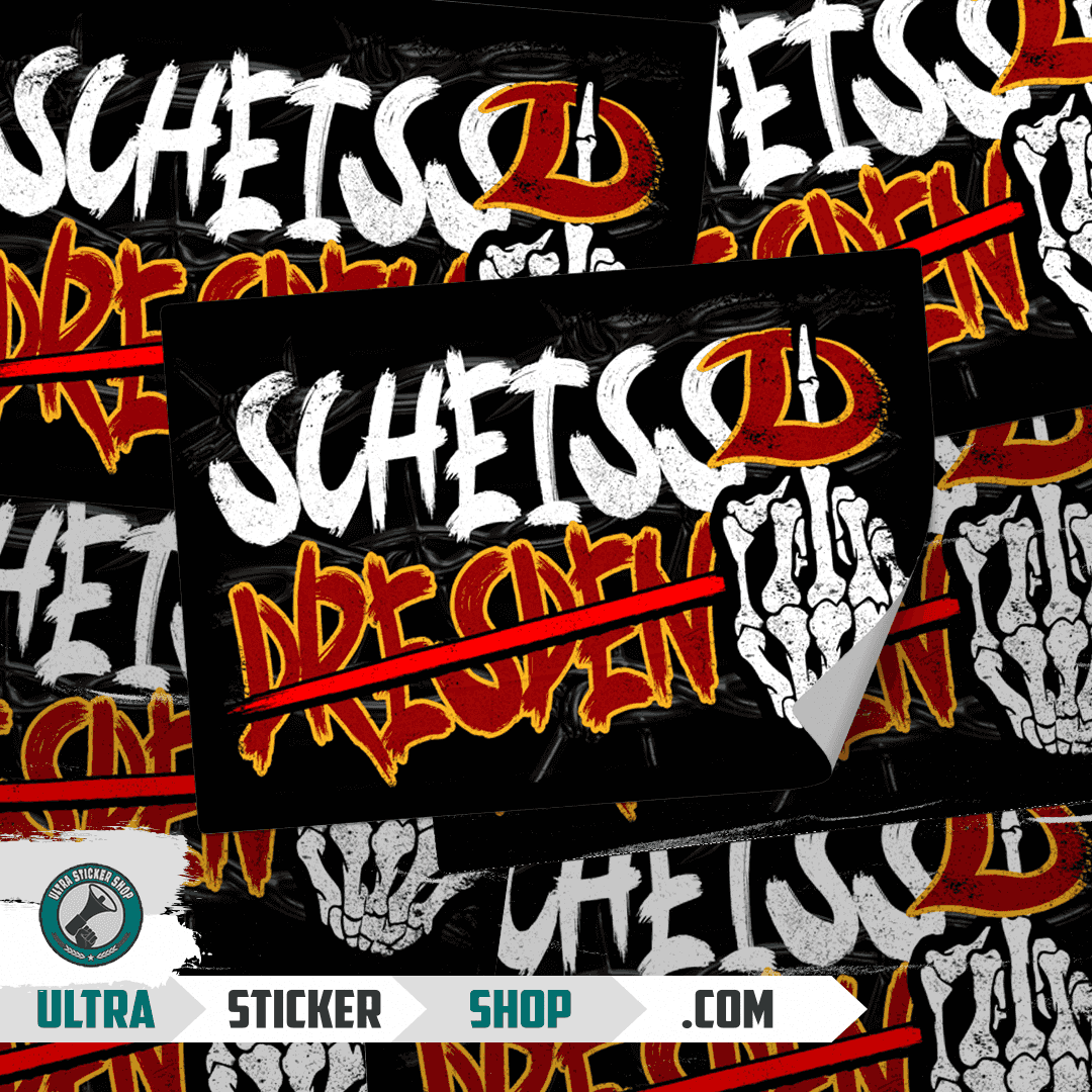 Scheiss Dresden Stickers
