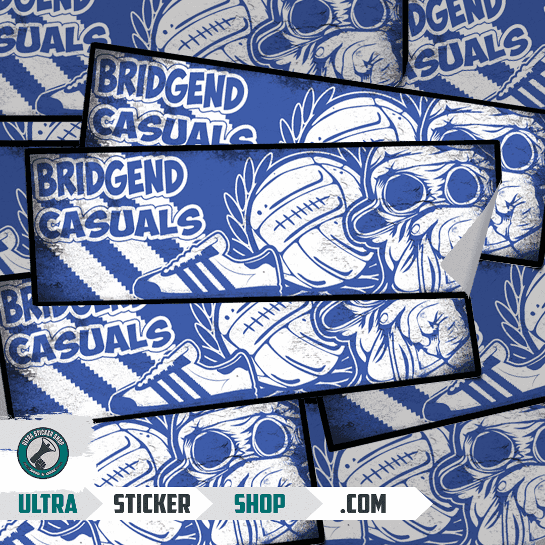 Bridgend casuals Stickers