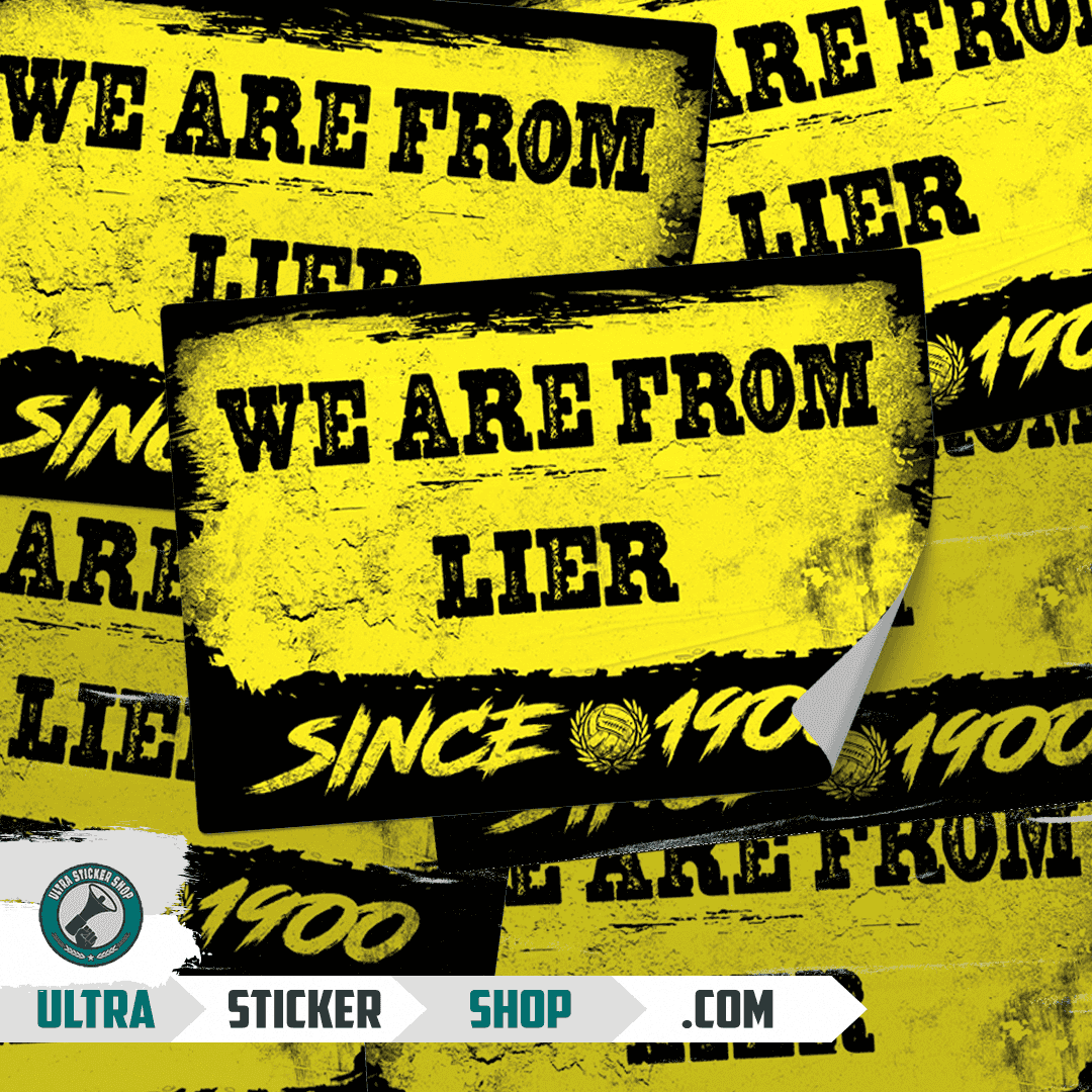 We are from Lierse since 1906 Stickers