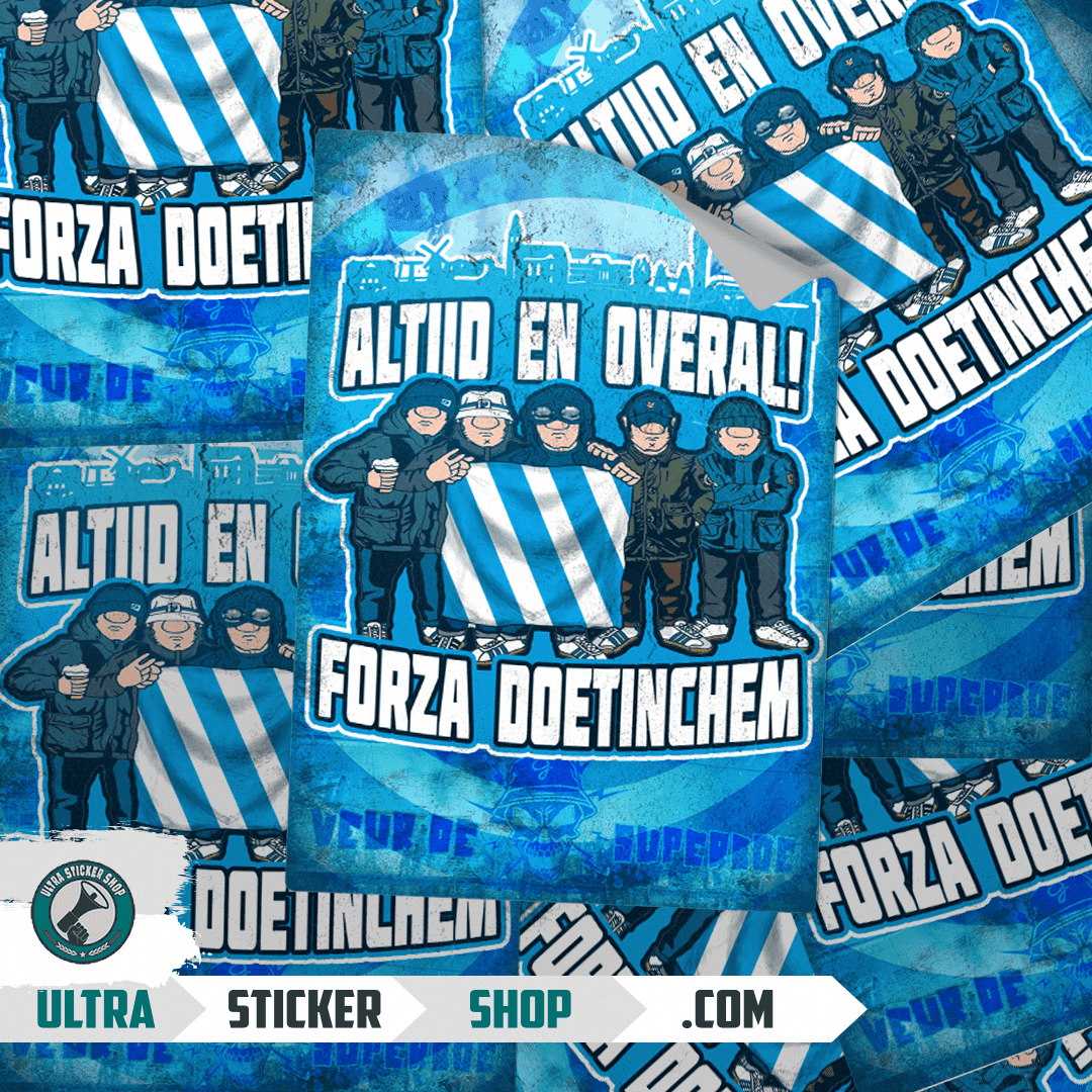 Altijd en overal Forza Doetinchem! Stickers