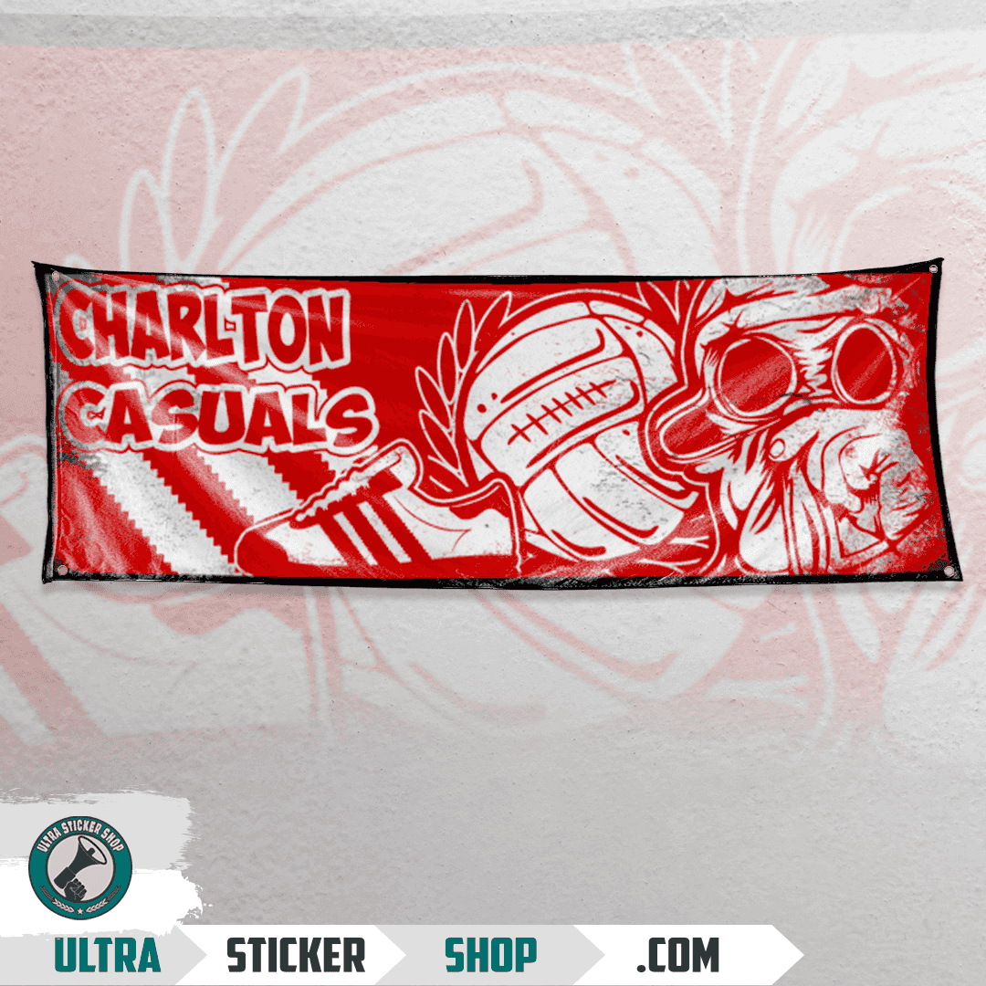 Charlton casuals Flag