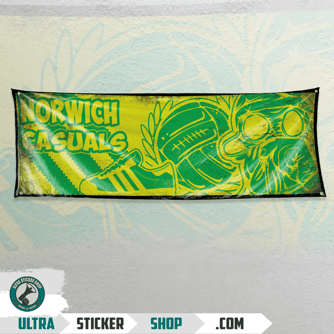 Norwich casuals Flag