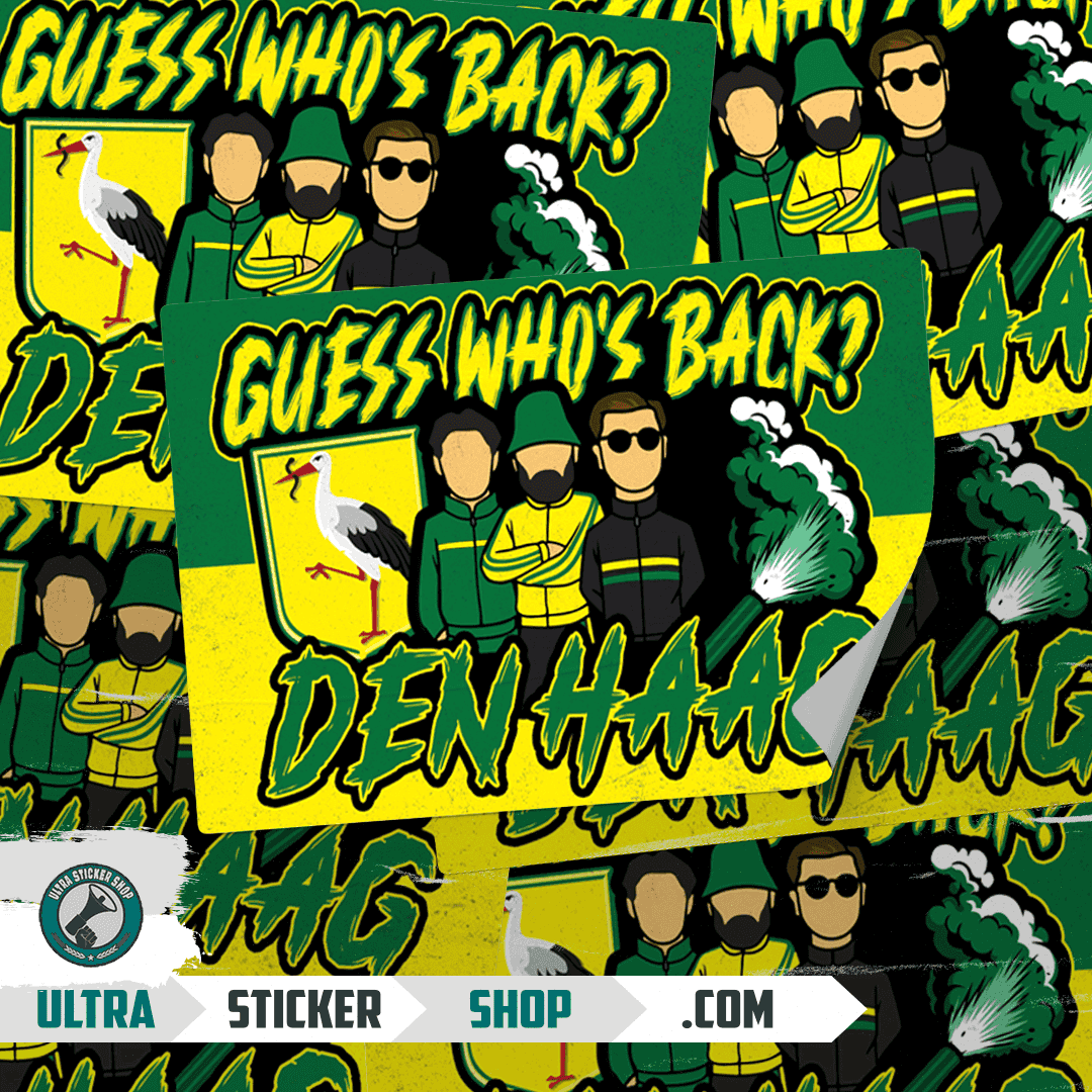 Guess who's back? - Den Haag Stickers