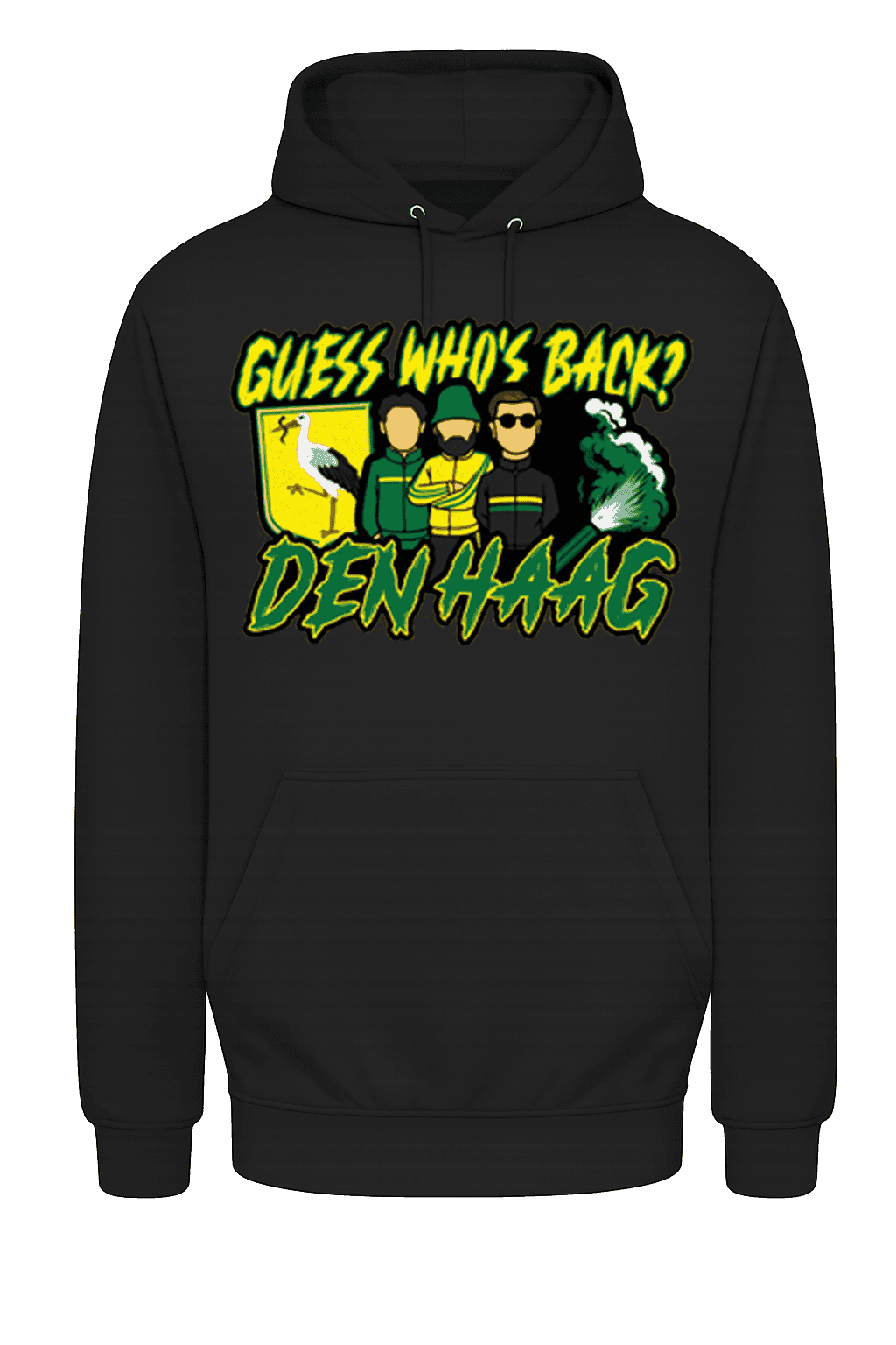 Guess who's back? - Den Haag Hoodie