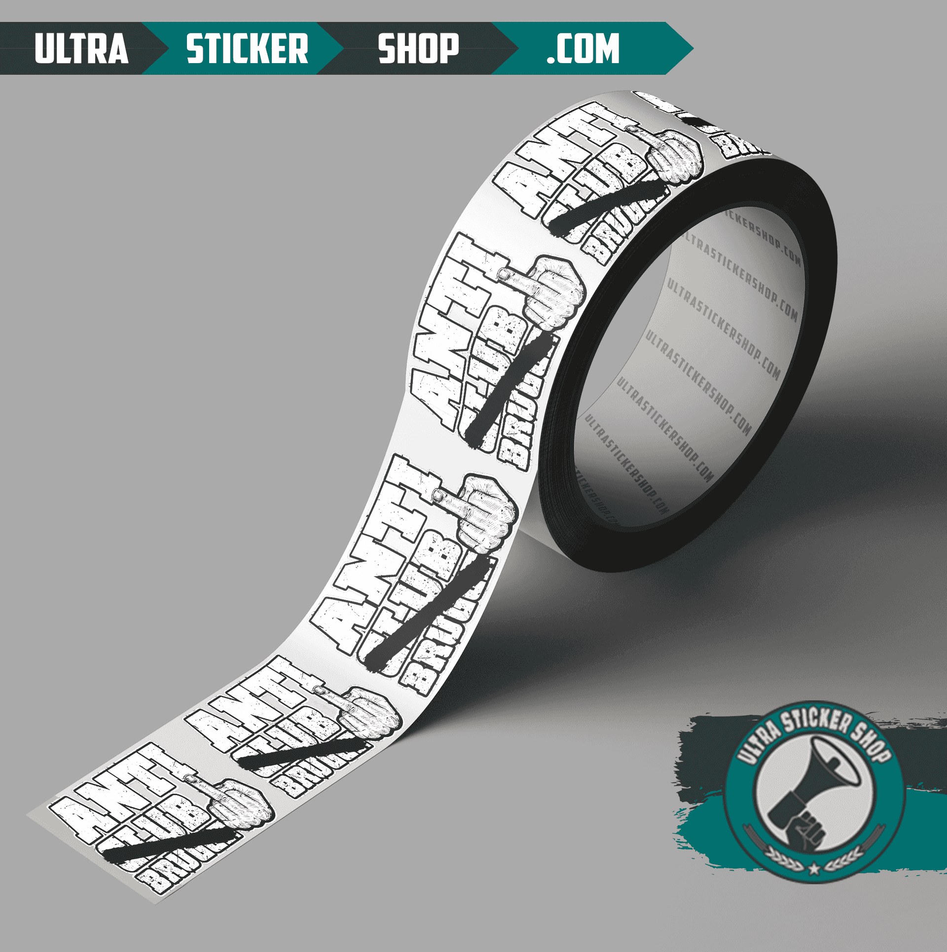 Anti club Brugge Tape - 100 Meter