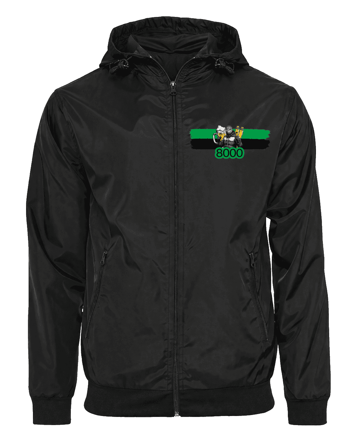 8000 ( Cercle Brugge ) Jacket with Zip-Off Balaclava