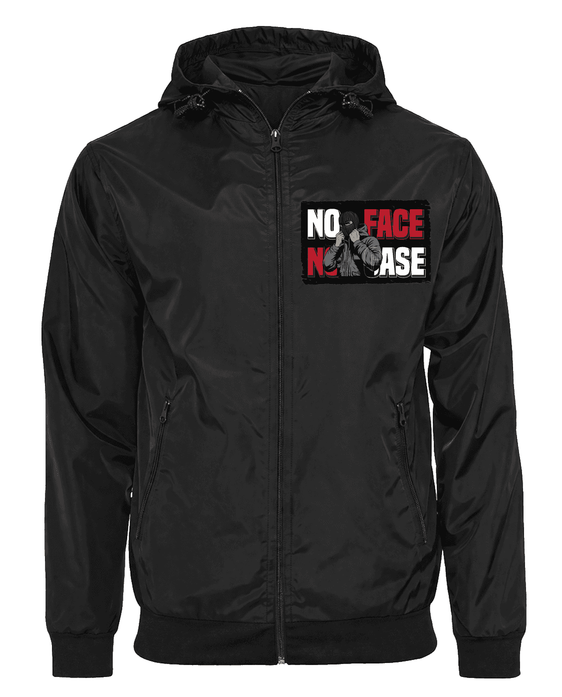 No face no case Jacket with Zip-Off Balaclava