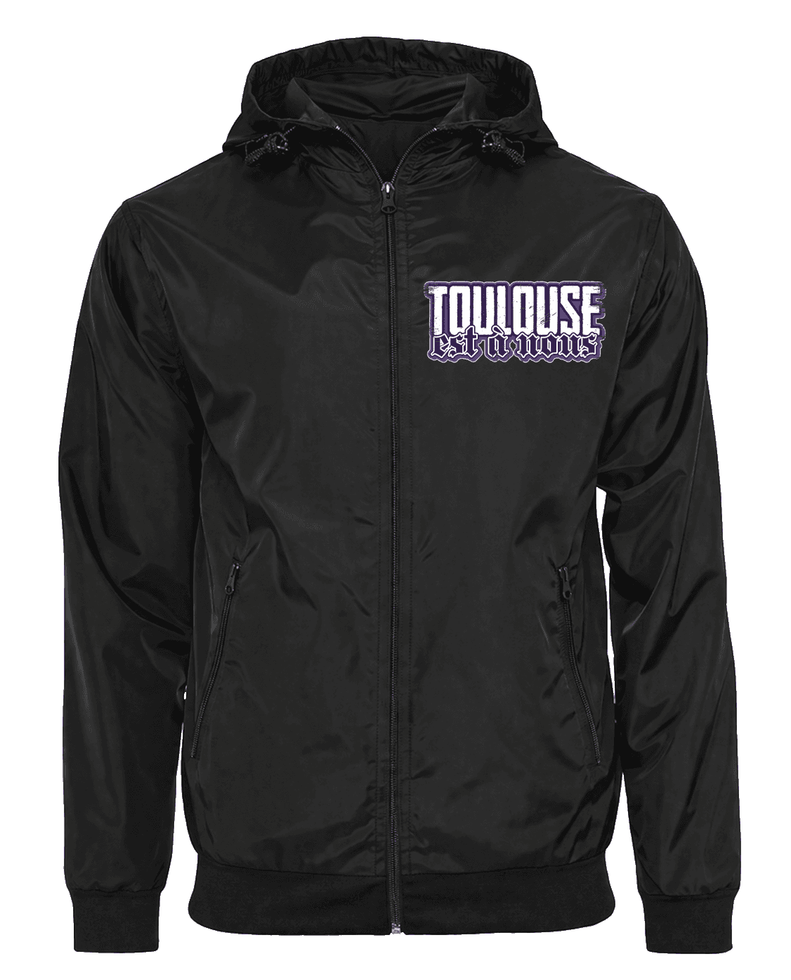 Toulouse est à nous Jacket with Zip-Off Balaclava