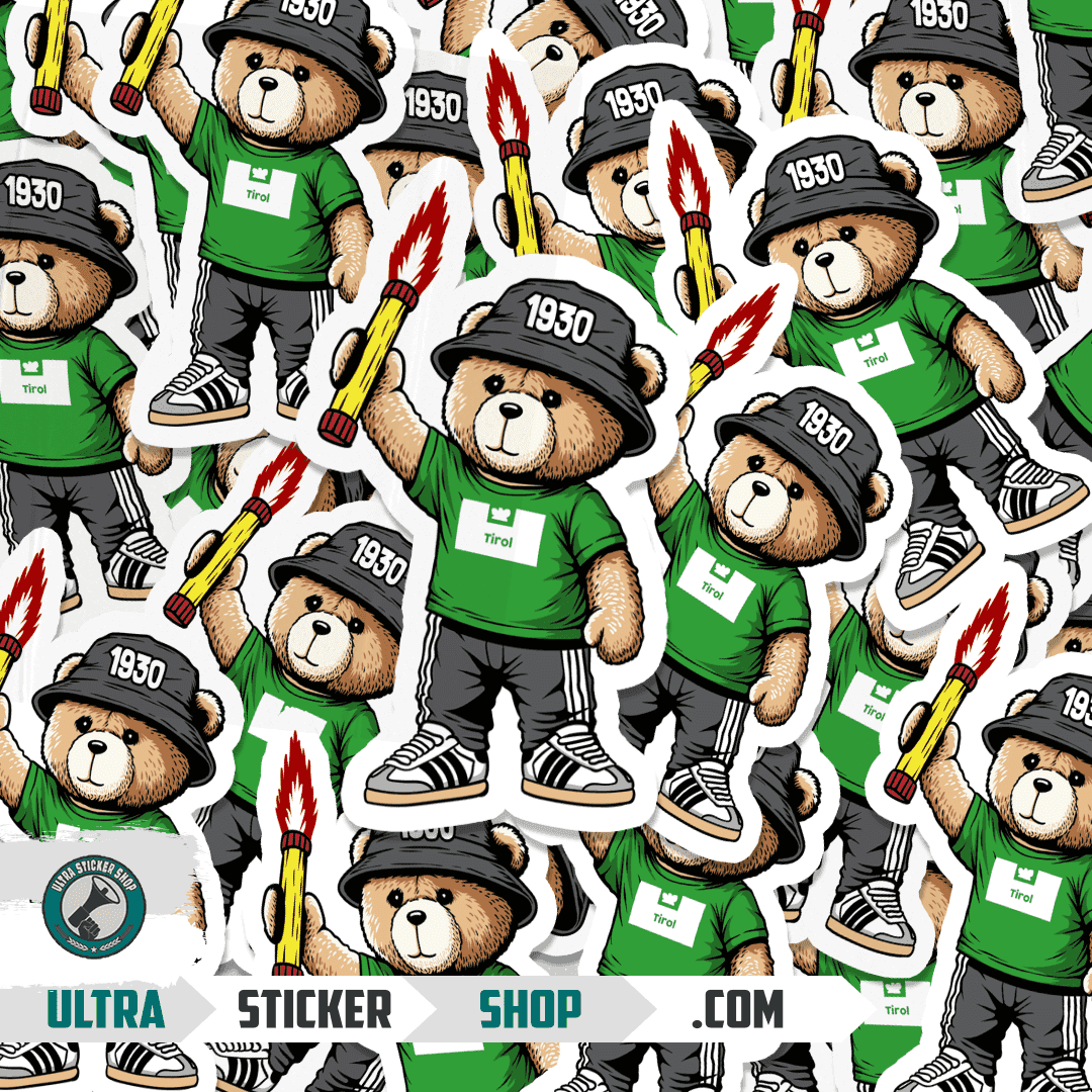 Tirol 1930 bear Stickers
