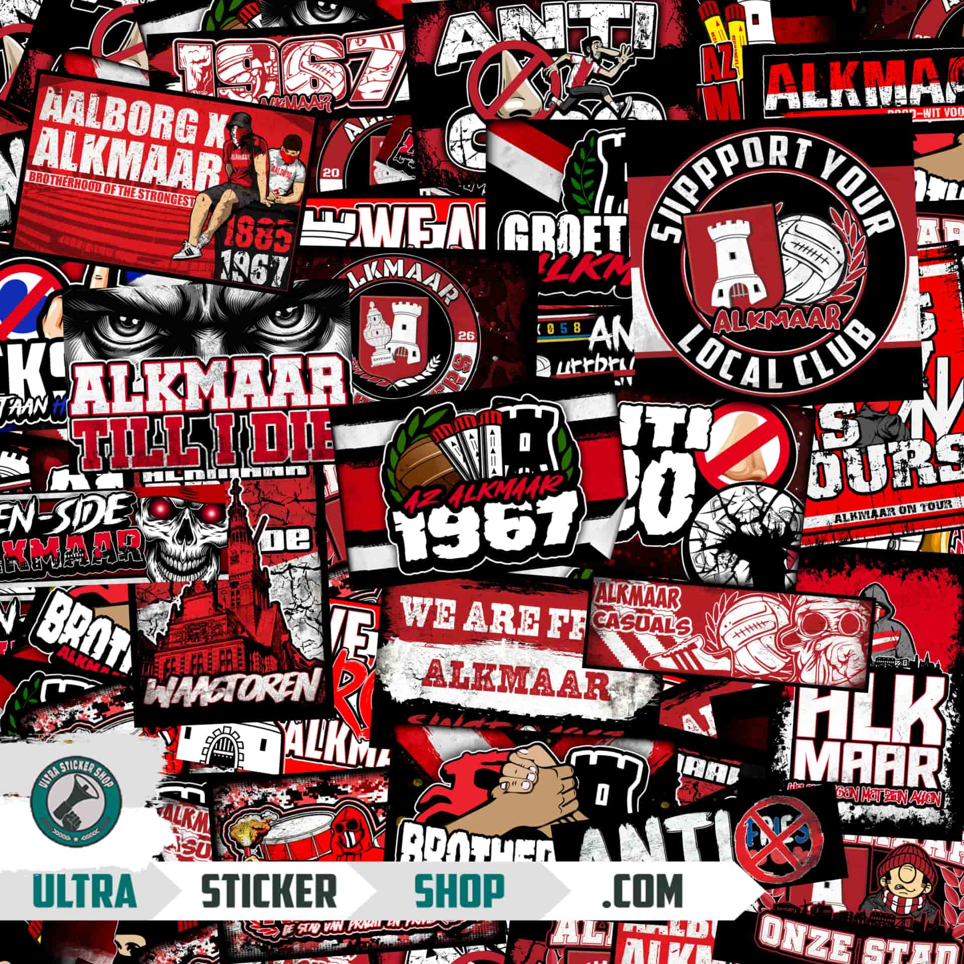Alkmaar Sticker-Mix