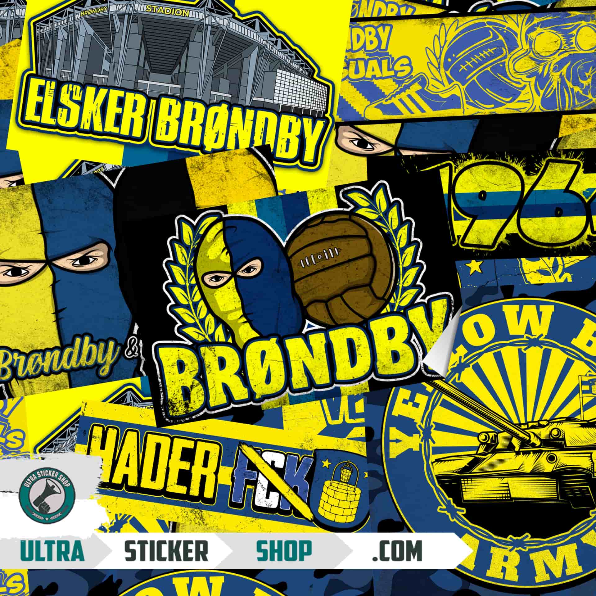 Brøndby Sticker-Mix