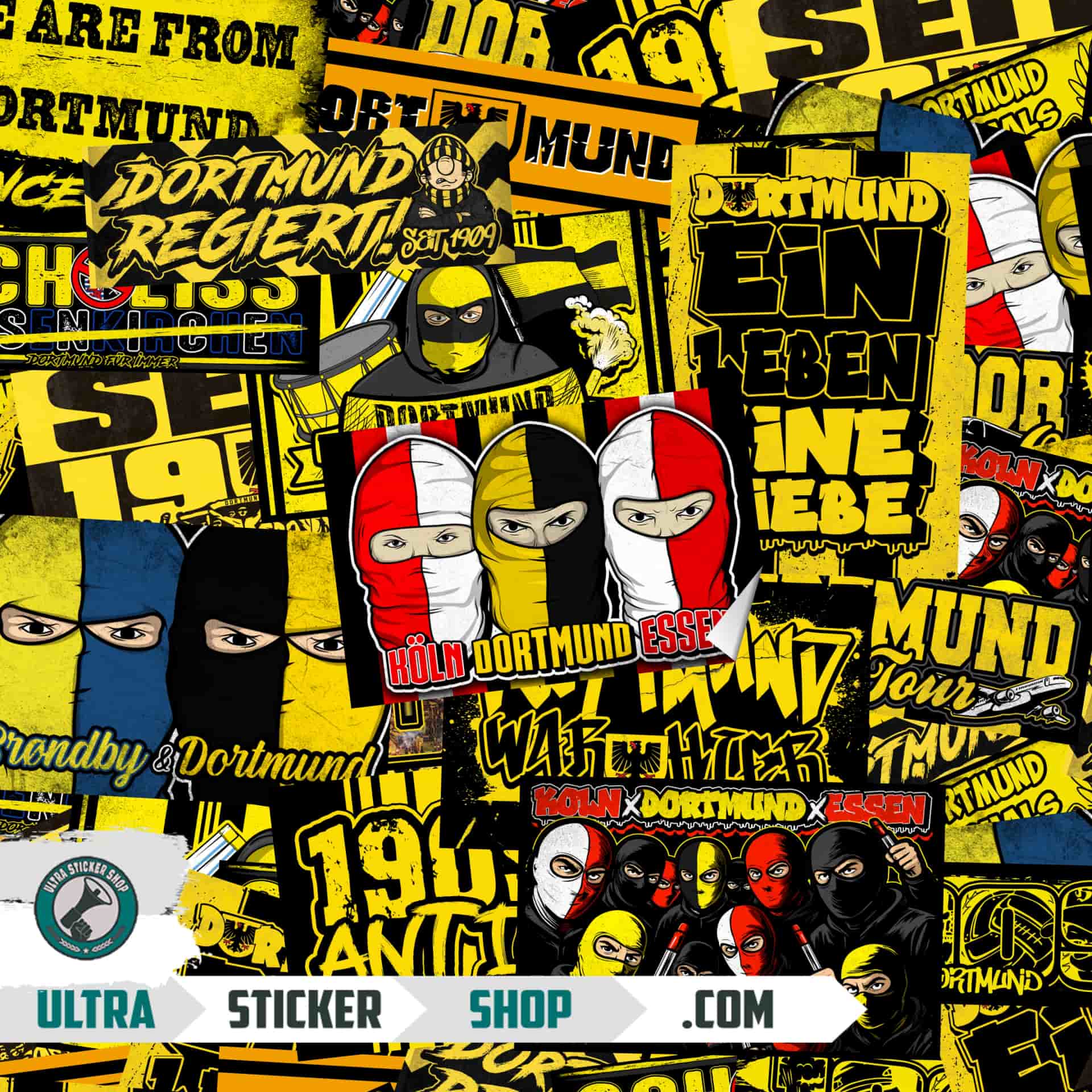 Dortmund Sticker-Mix