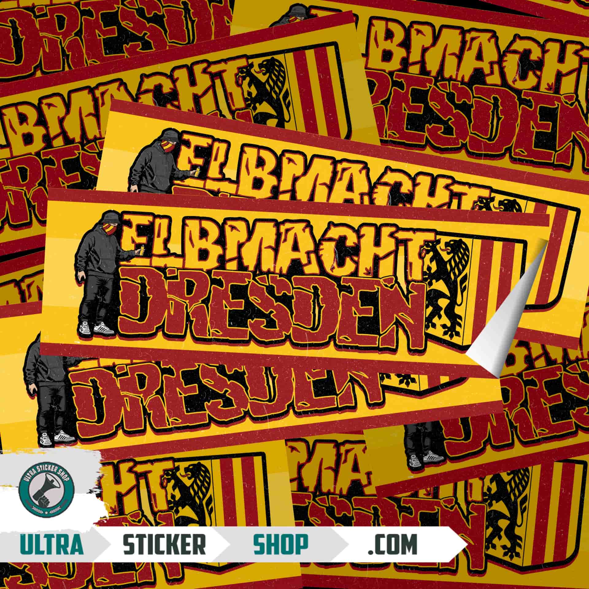 Elbmacht Dresden Stickers