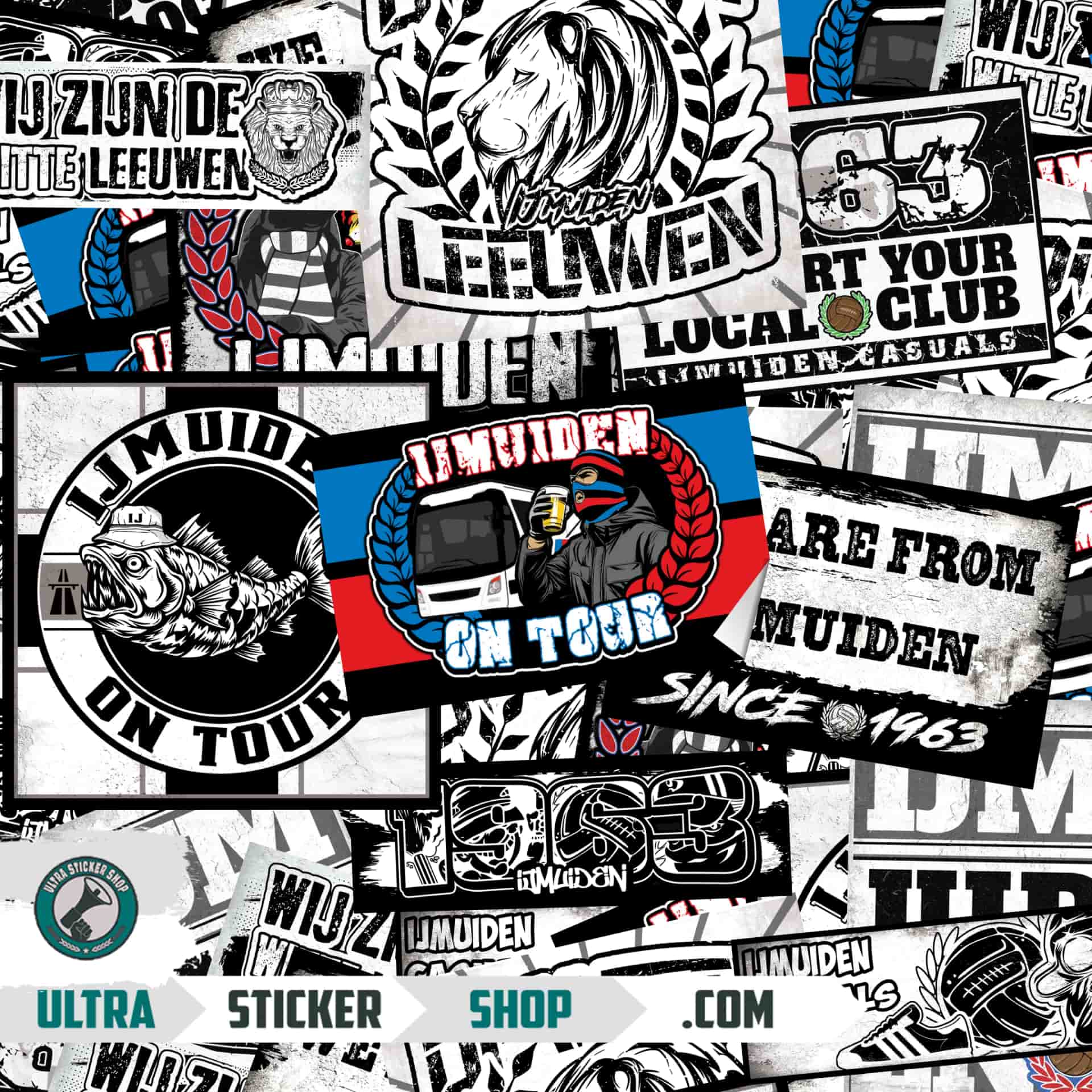 IJmuiden Sticker-Mix