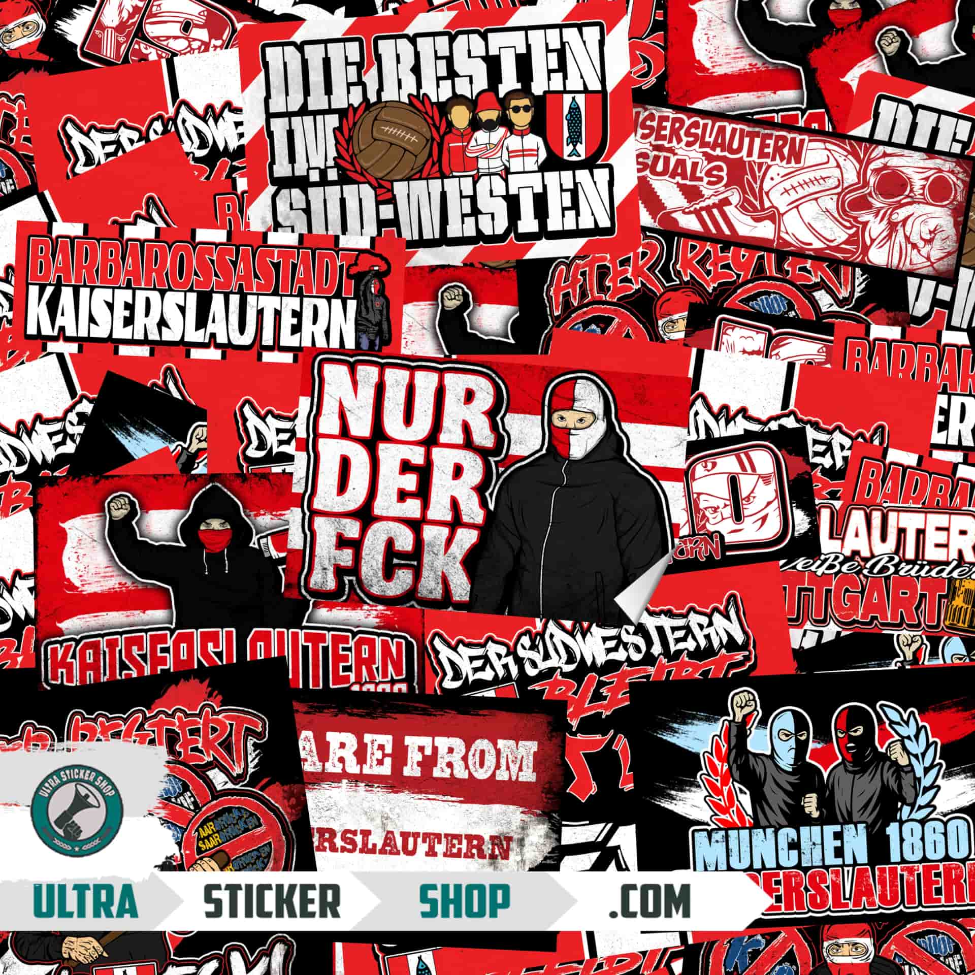 Kaiserslautern Sticker-Mix