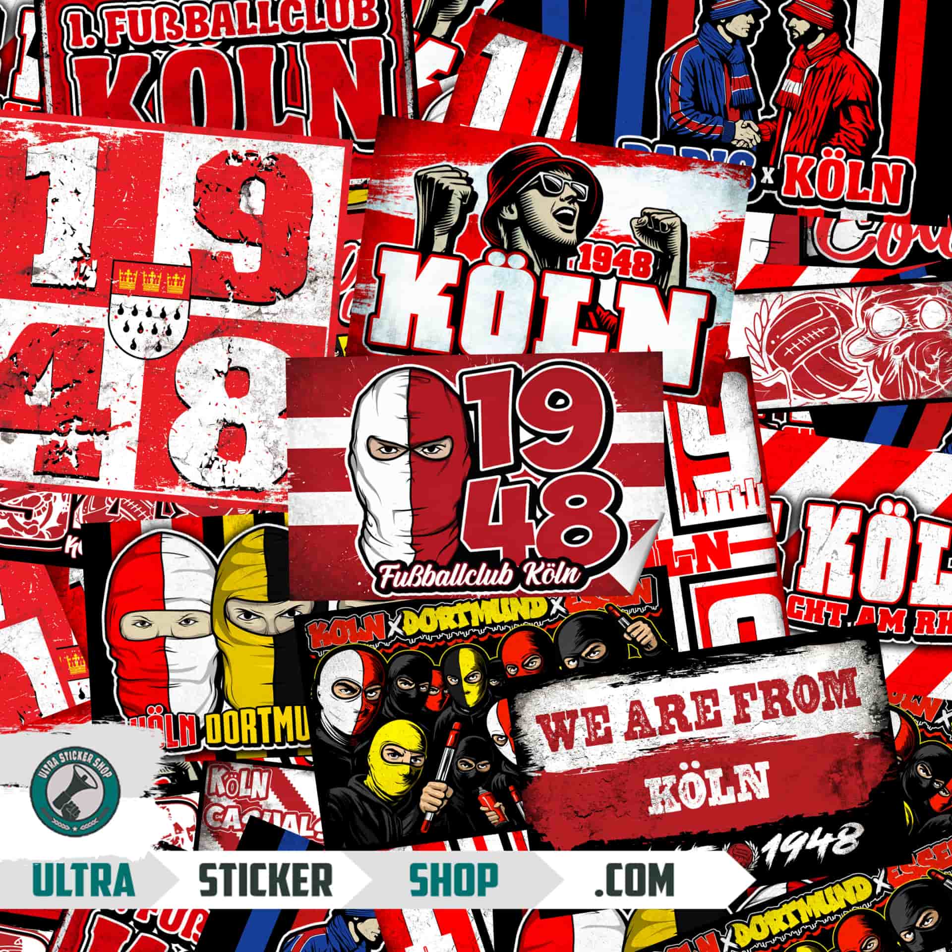 Köln Sticker-Mix