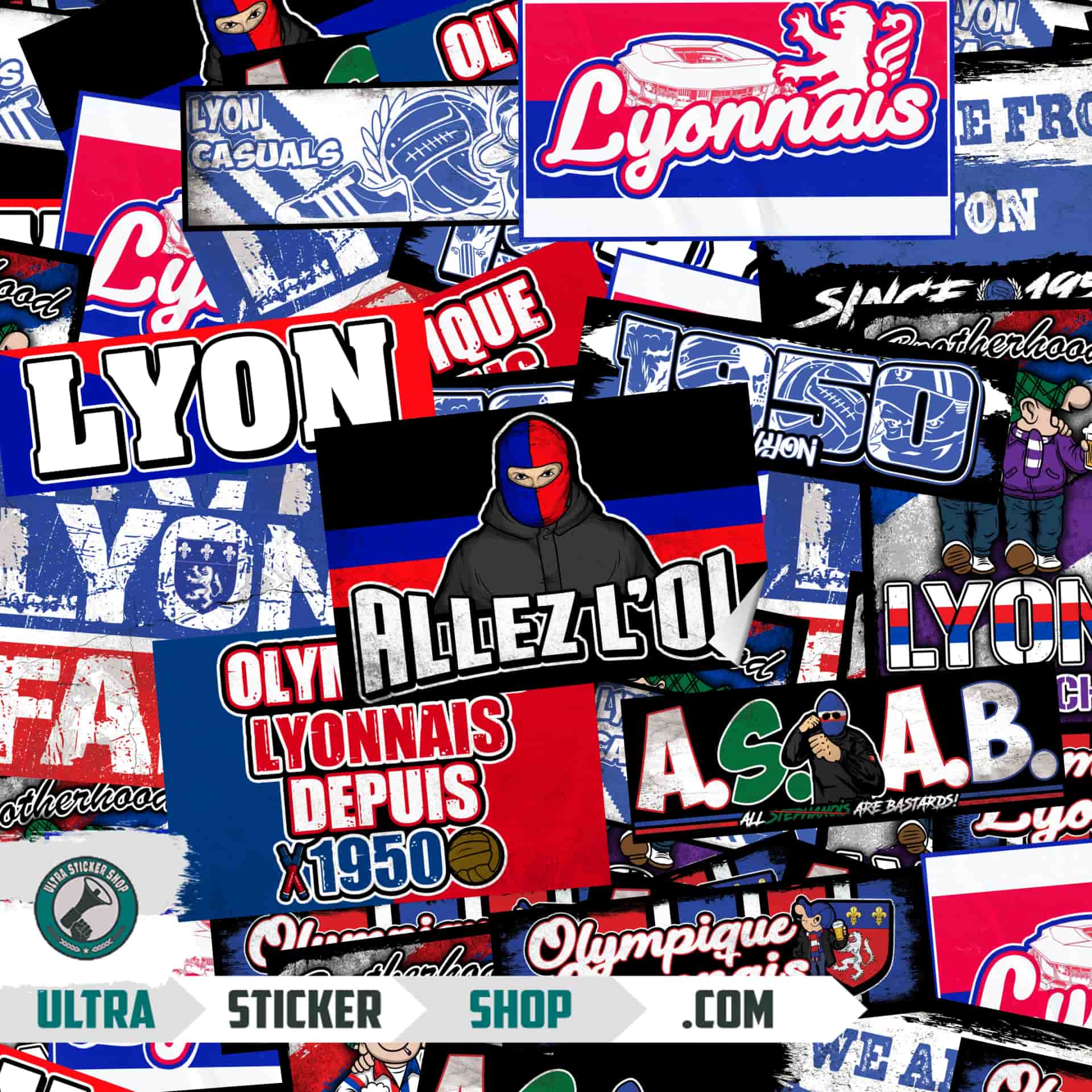 Lyonnais Sticker-Mix