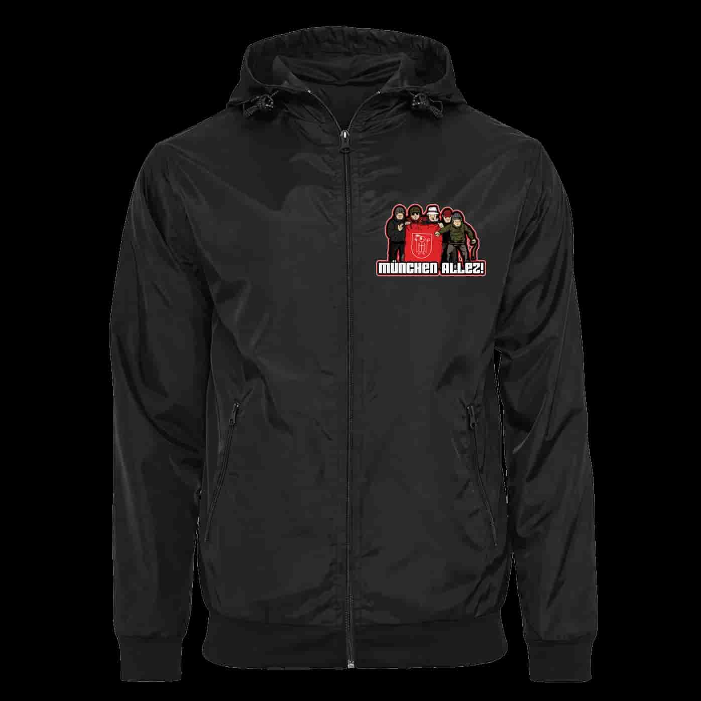 München Allez Jacket with Zip-Off Balaclava