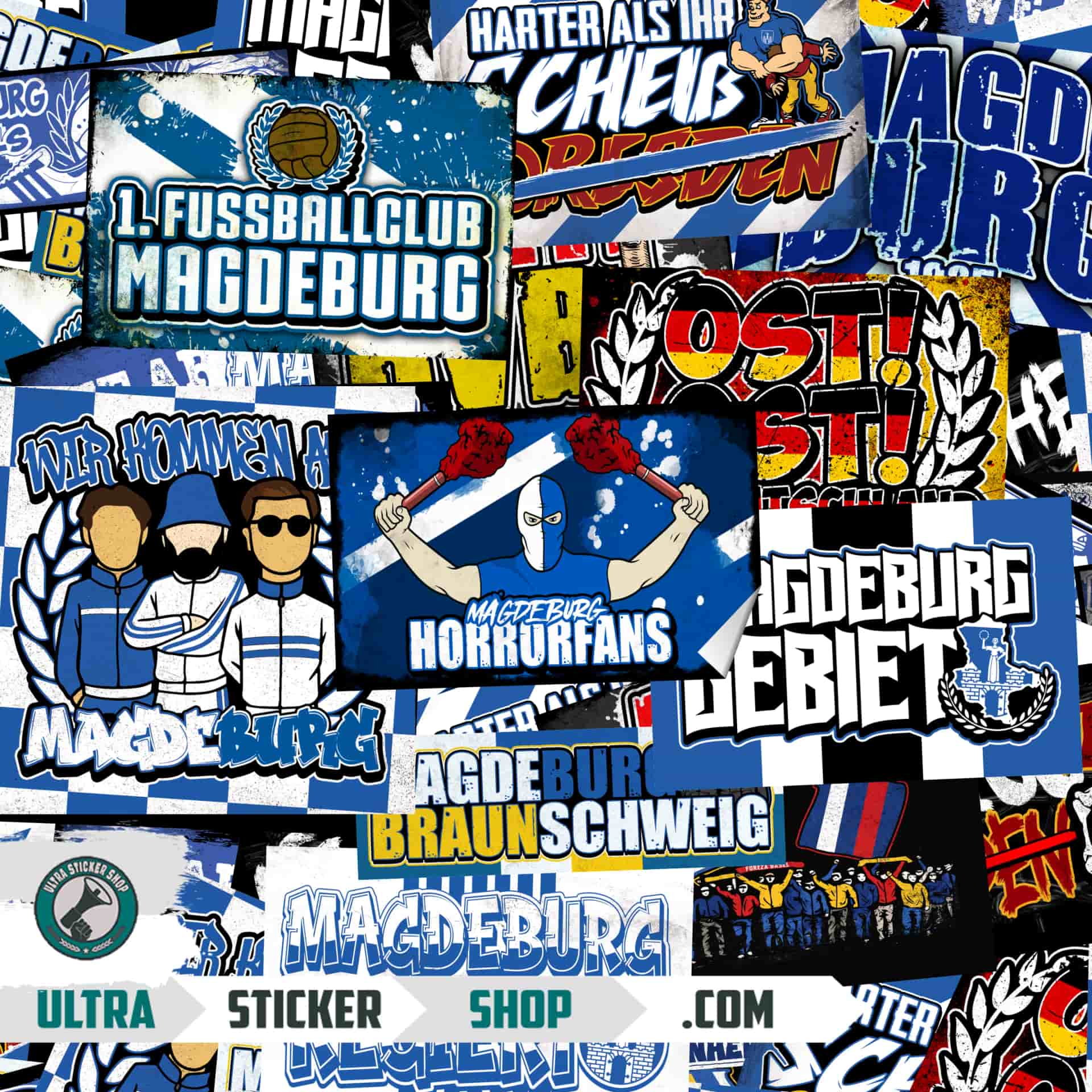 Magdeburg Sticker-Mix