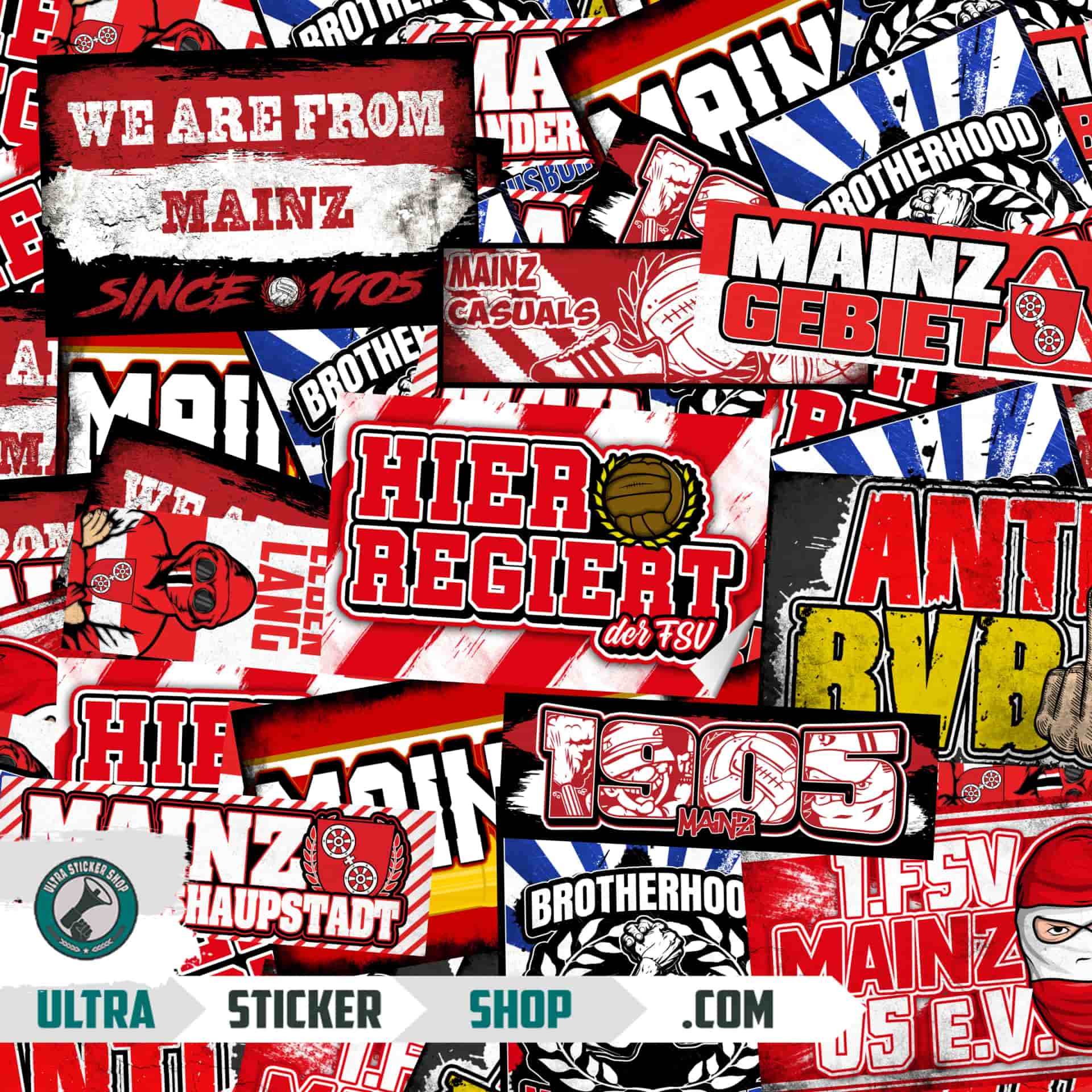 Mainz Sticker-Mix