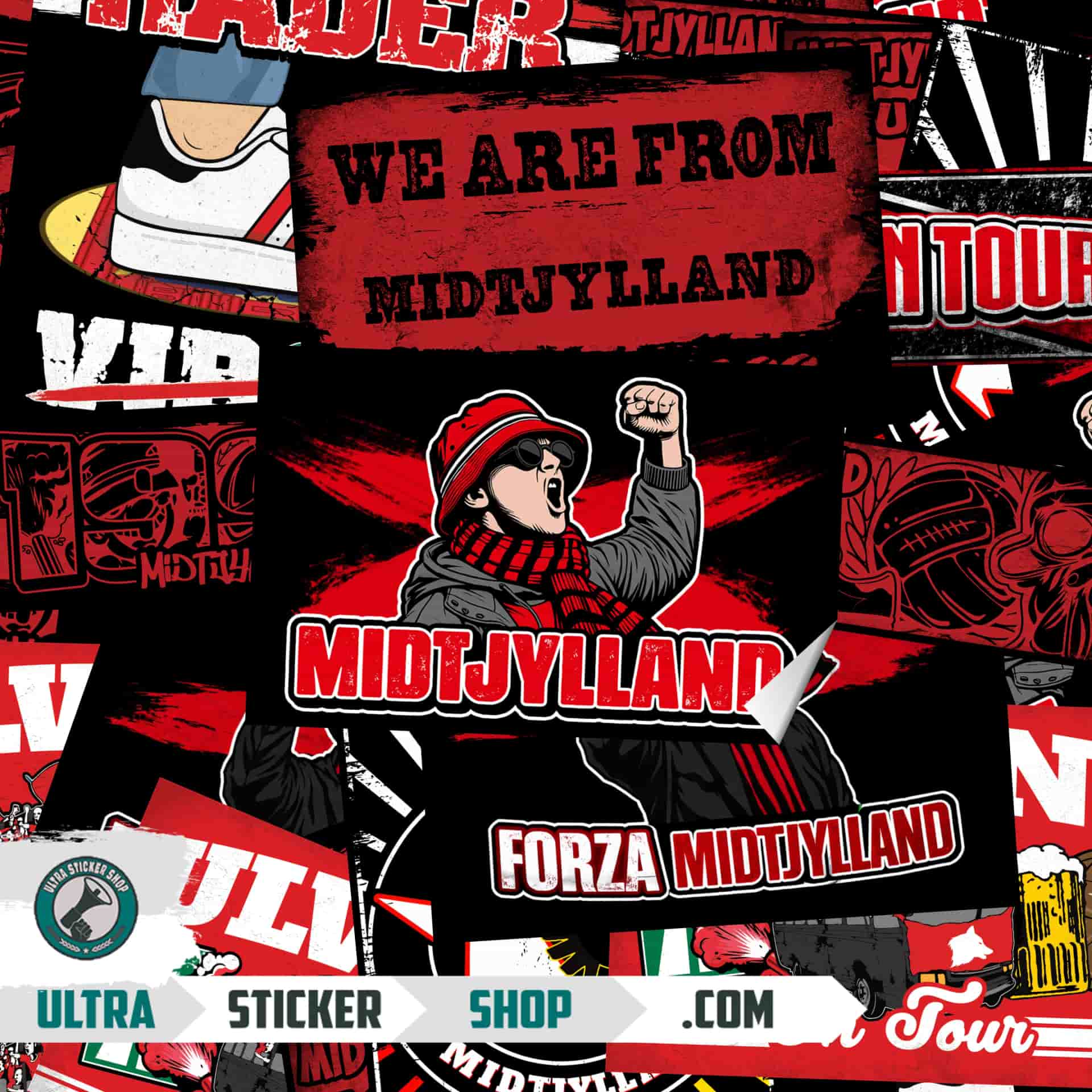 Midtjylland Sticker-Mix