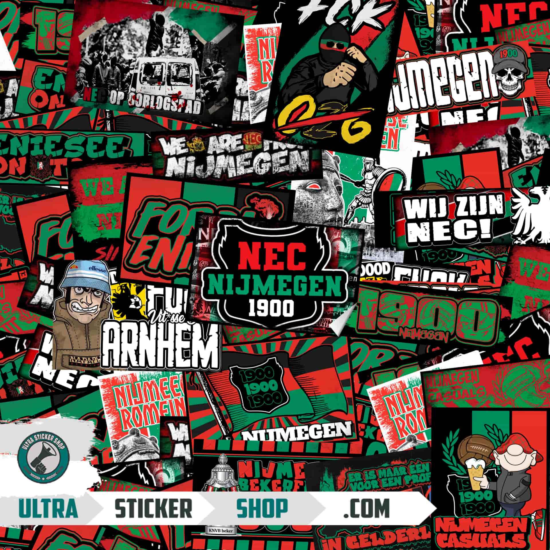 Nijmegen Sticker-Mix
