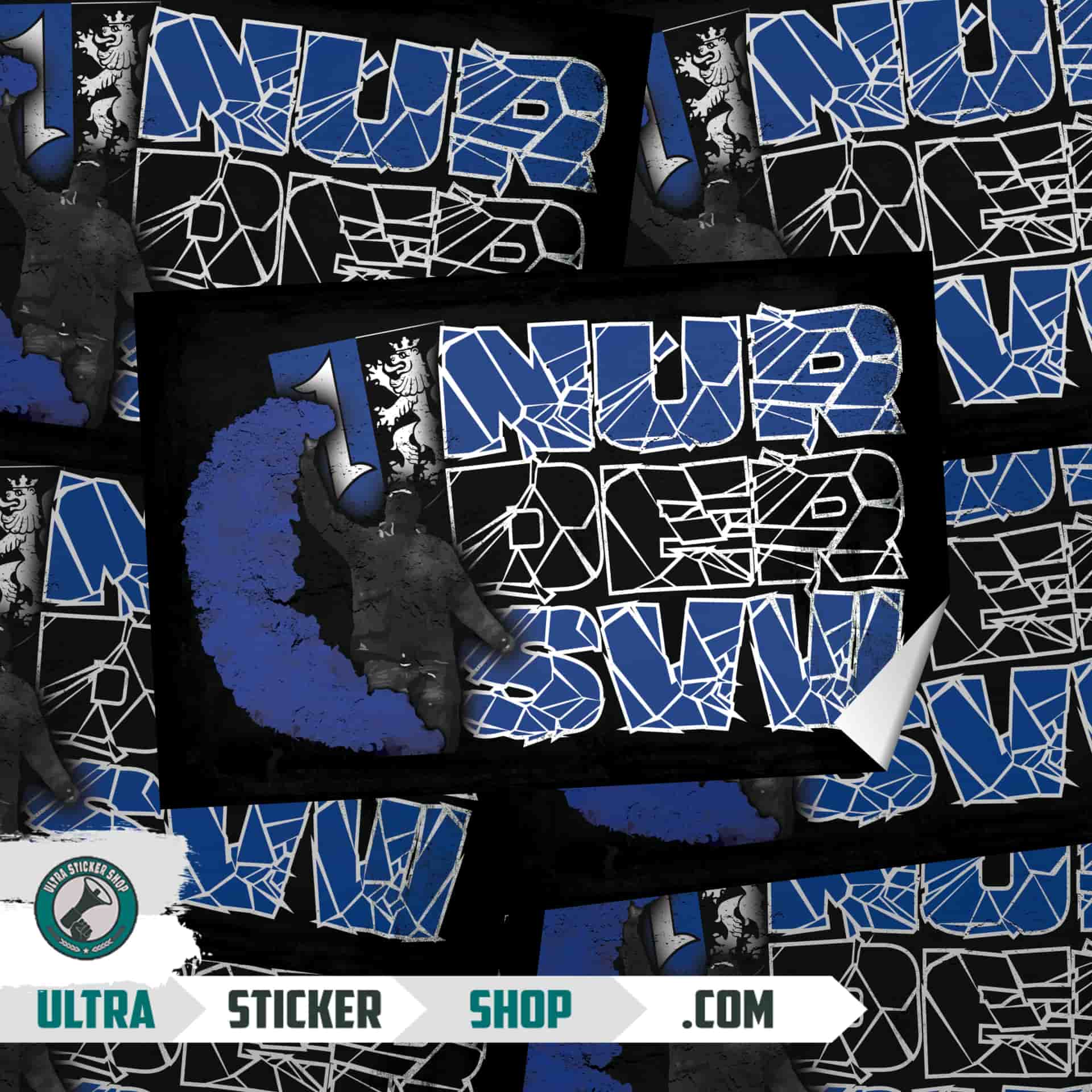 NUR DER SVW Stickers