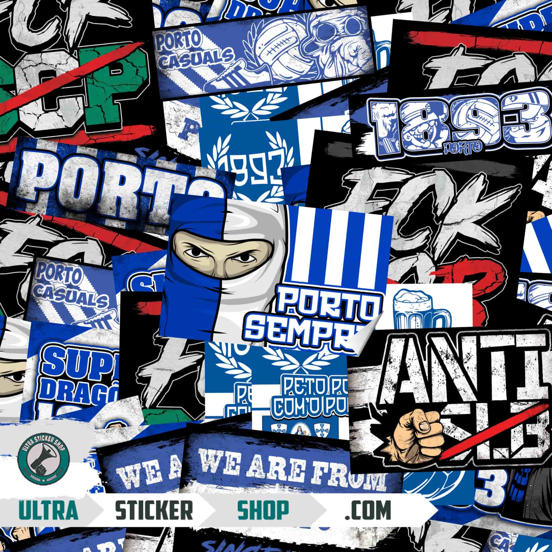 Porto Sticker-Mix