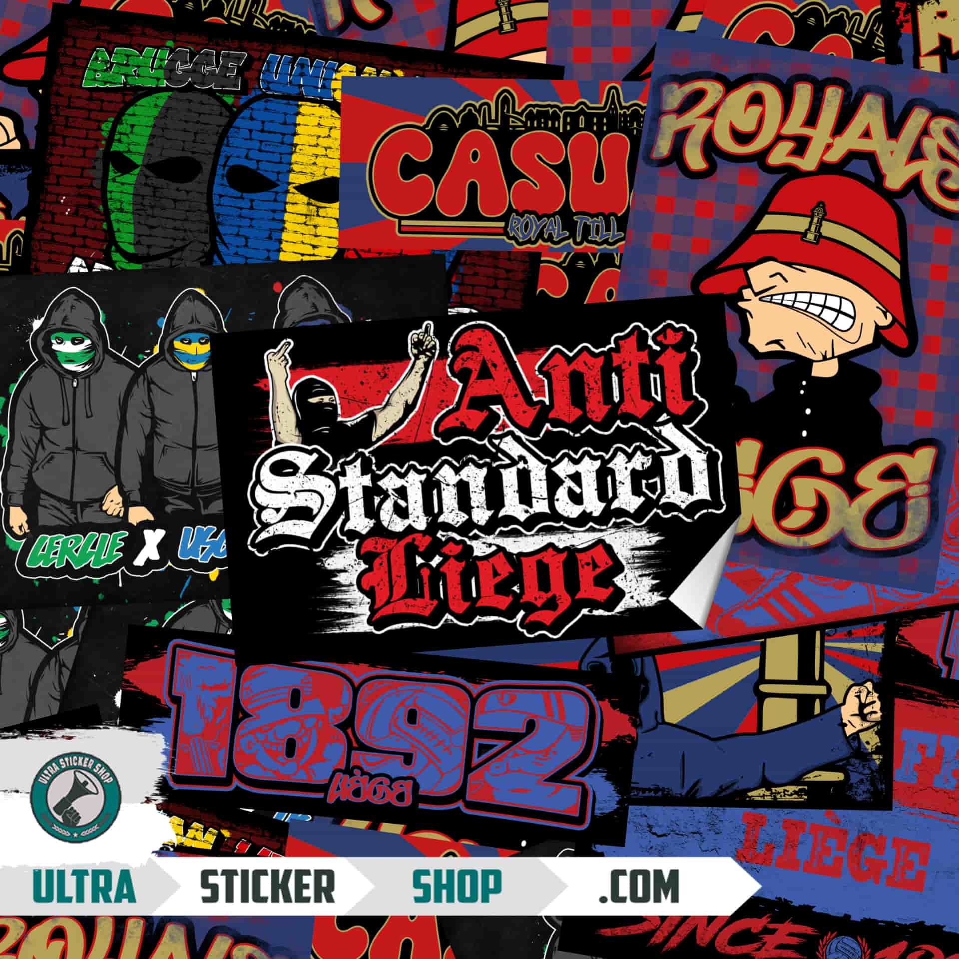 Liège 1892 Sticker-Mix