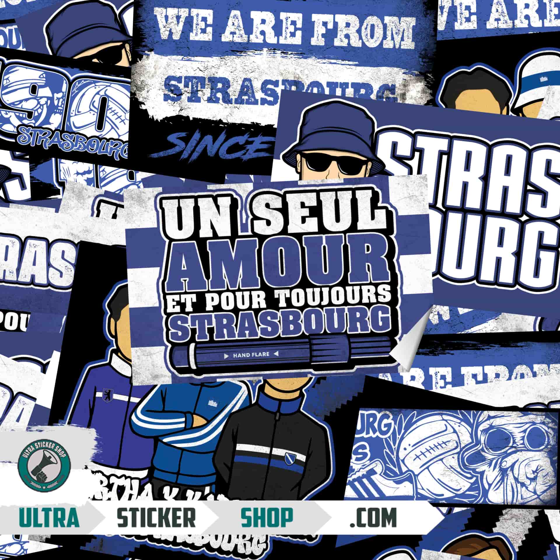 Strasbourg Sticker-Mix