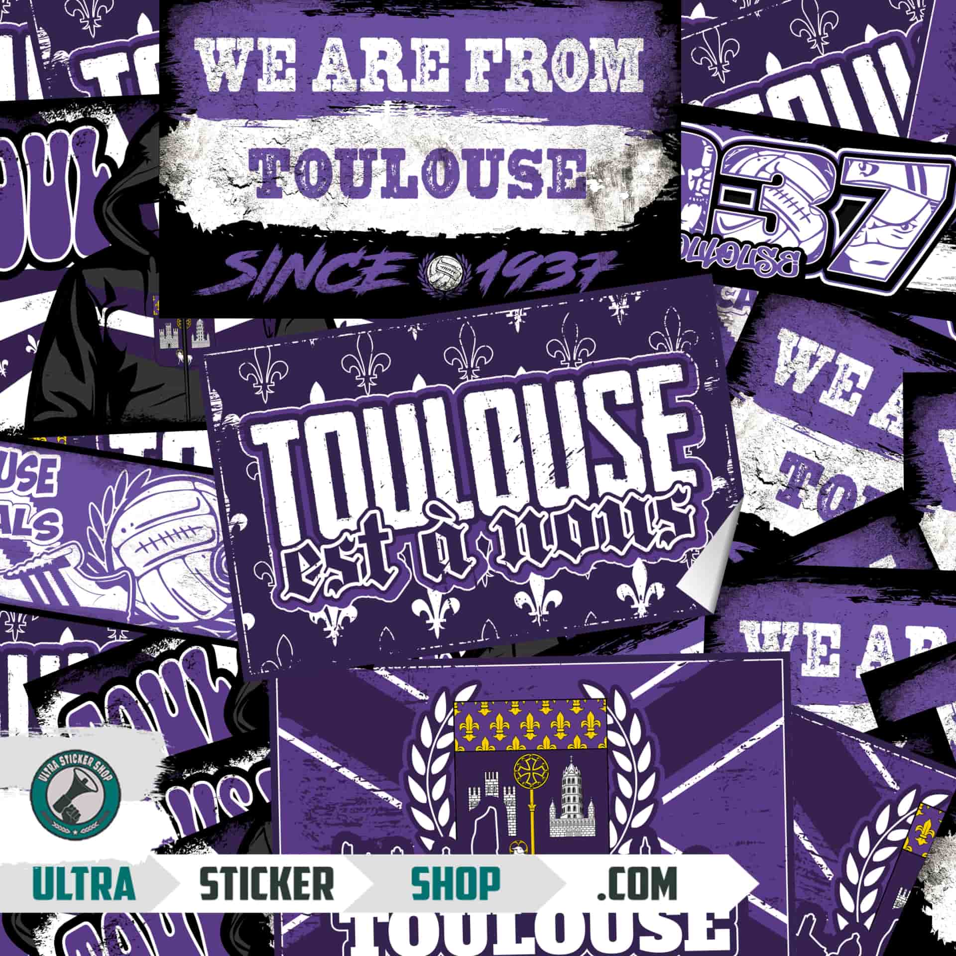 Toulouse Sticker-Mix