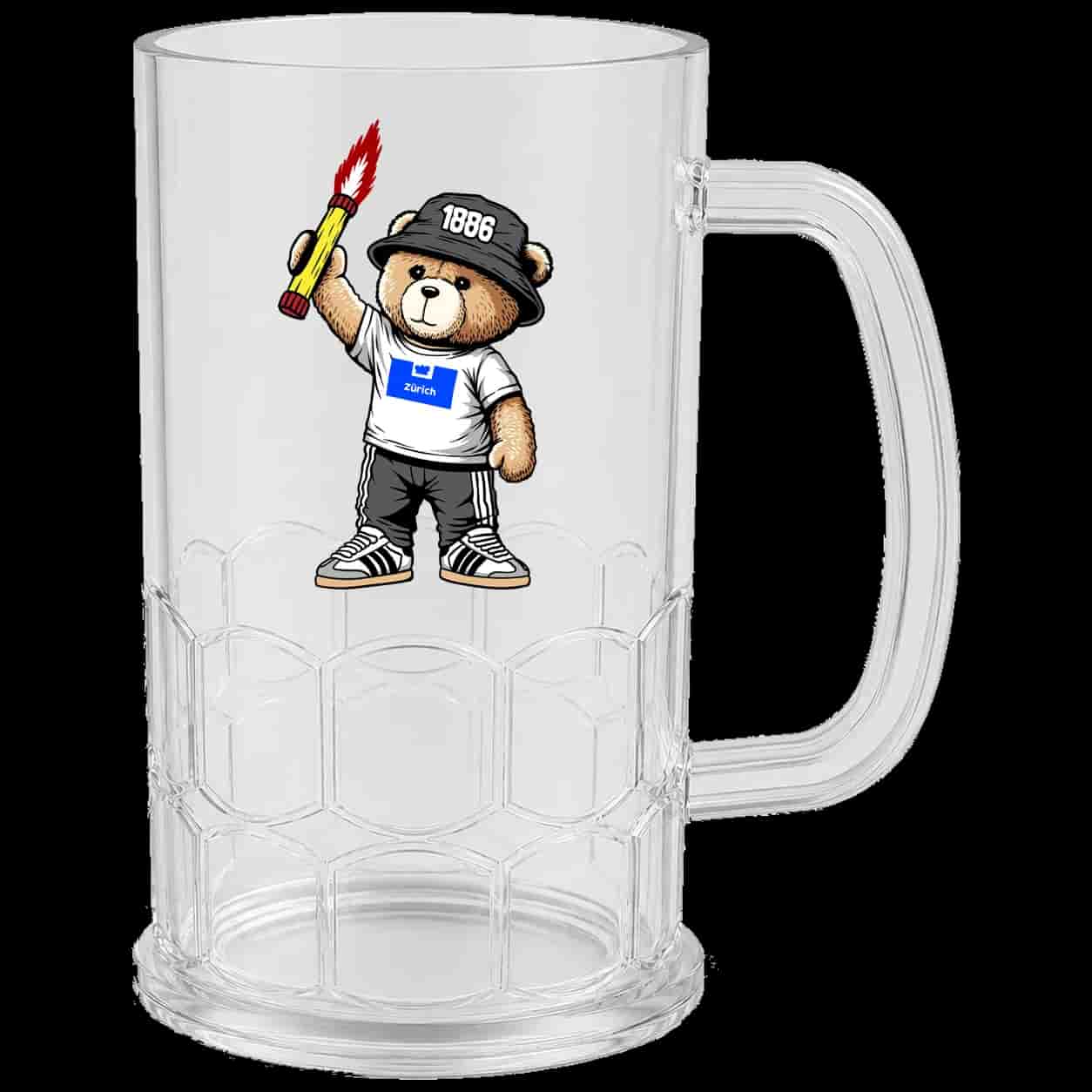 Zürich 1886 bear Beer Mug