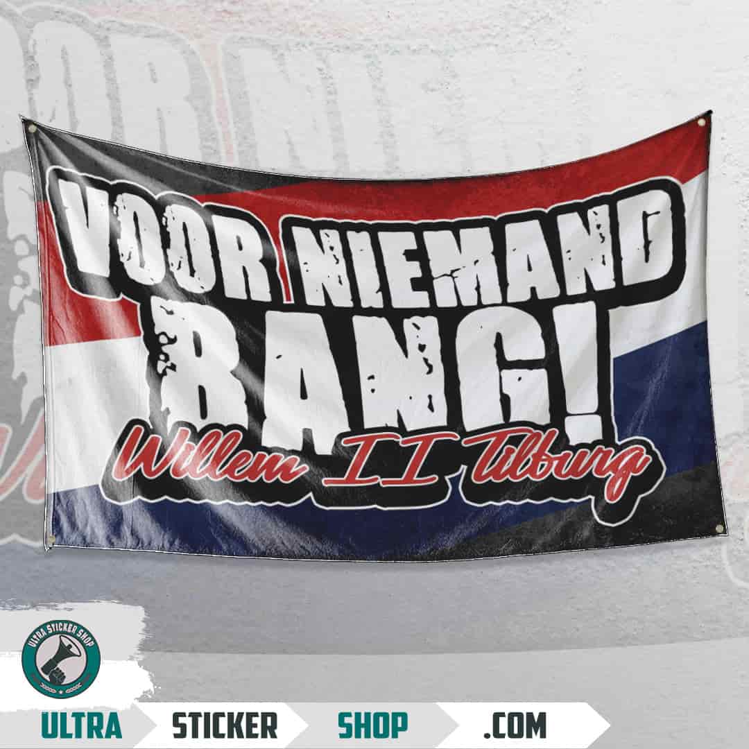 Voor niemand bang! Flag