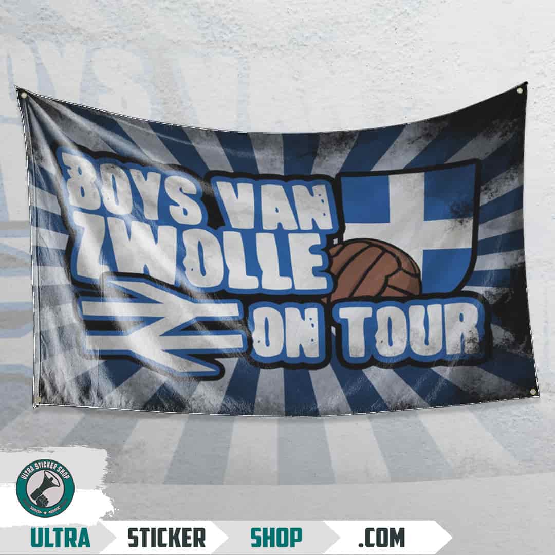 Boys van Zwolle on tour Flag