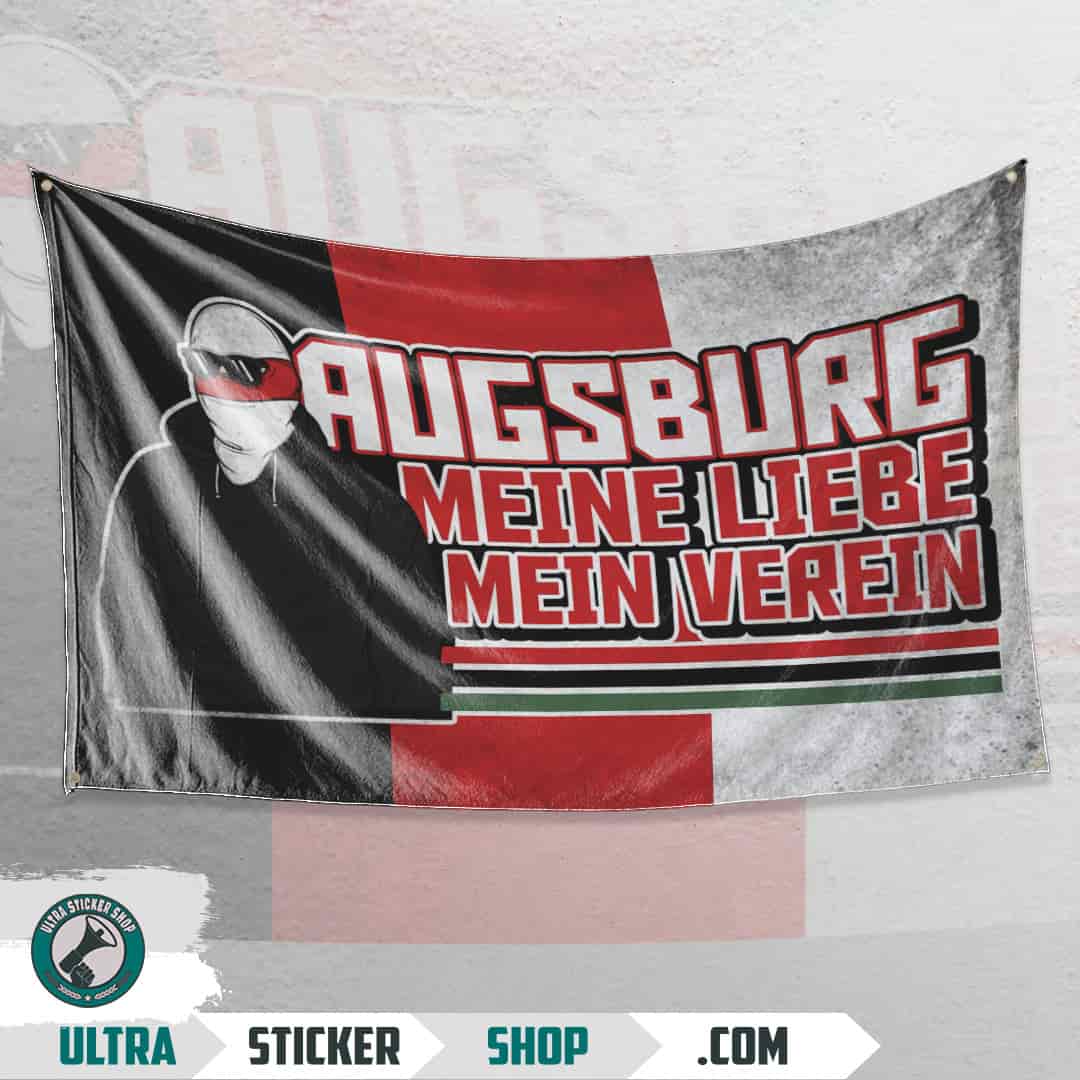 Augsburg meine liebe mein verein! Flag