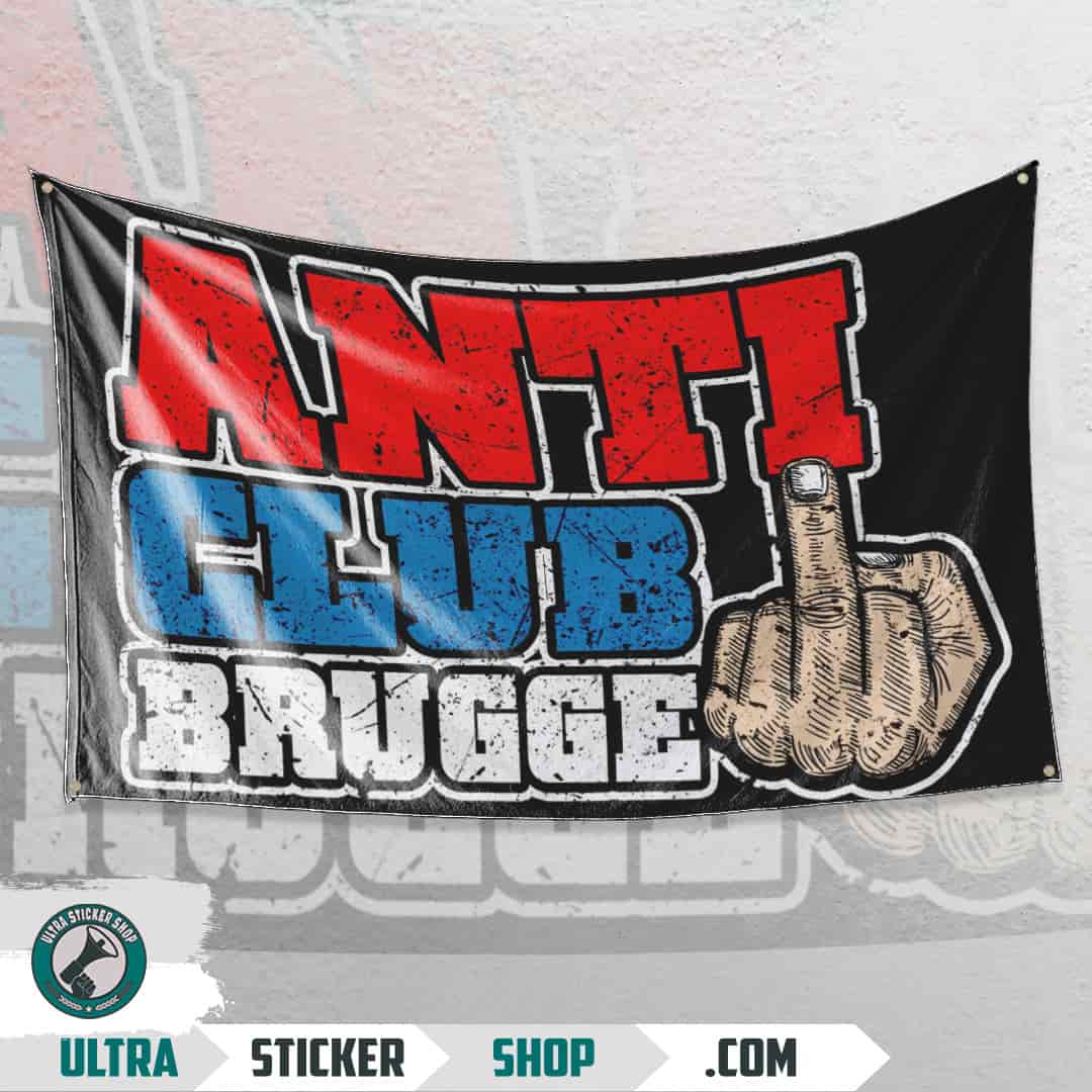 Anti club Brugge Flag