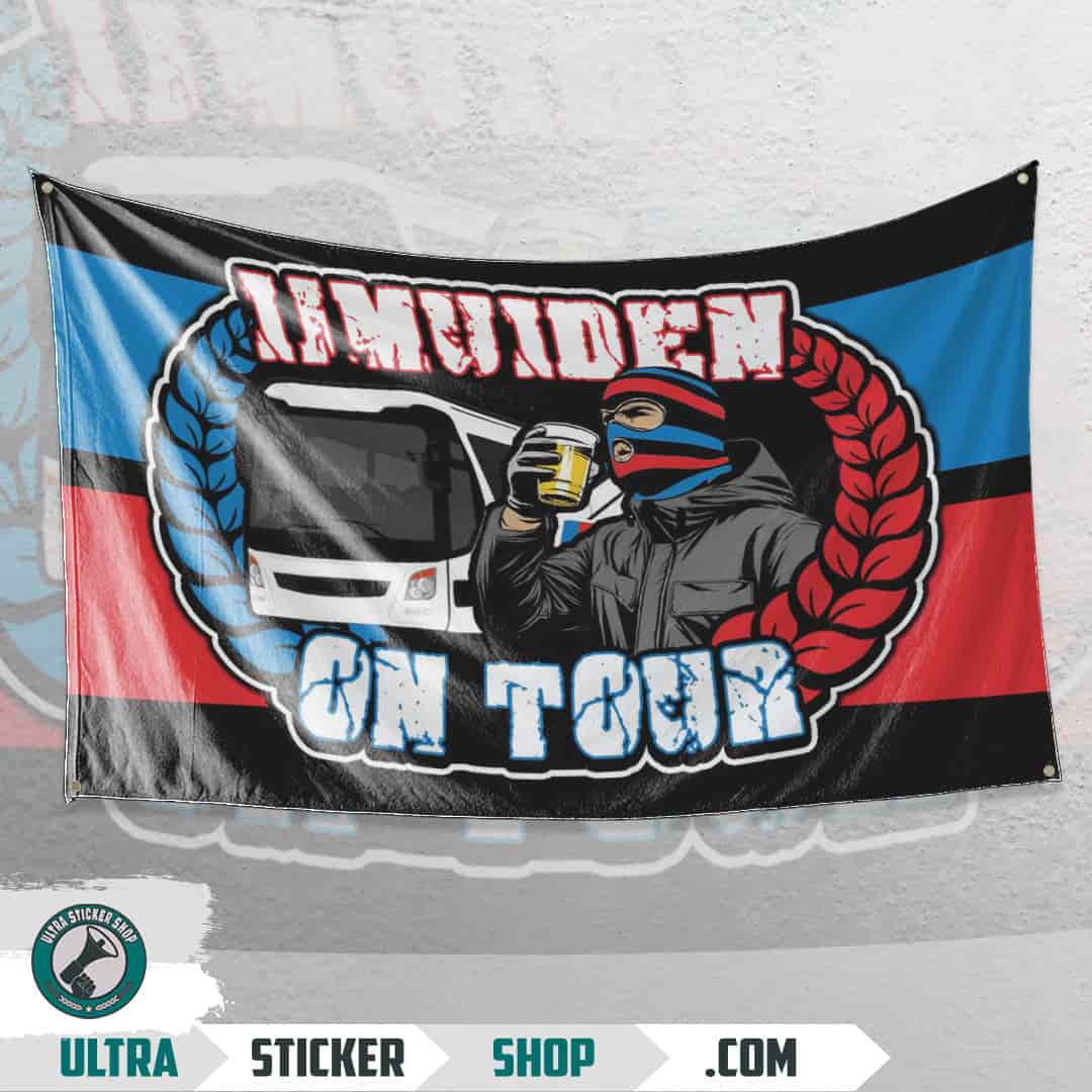 IJmuiden on tour Flag