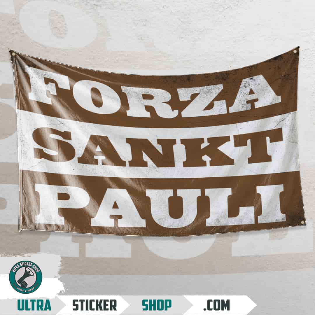 Forza Sankt Pauli Flag