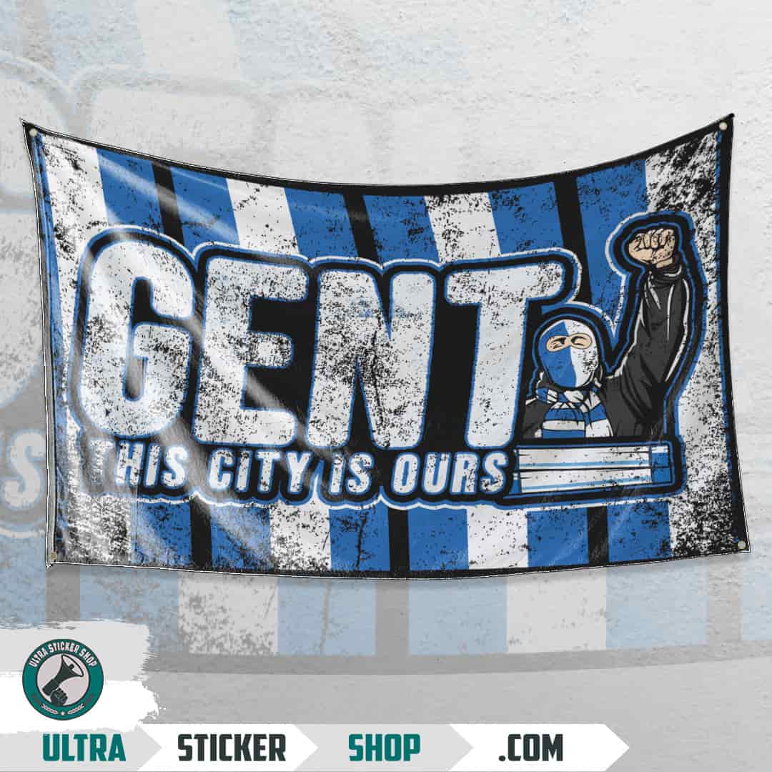 Gent this city is ours Flag