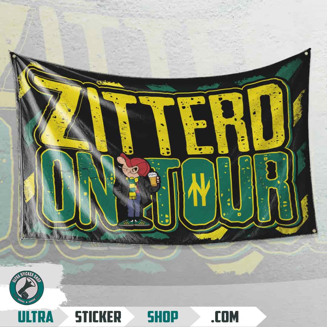 Zitterd on tour Flag