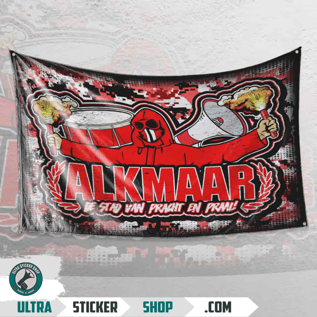 Alkmaar de stad van pracht en praal! Flag