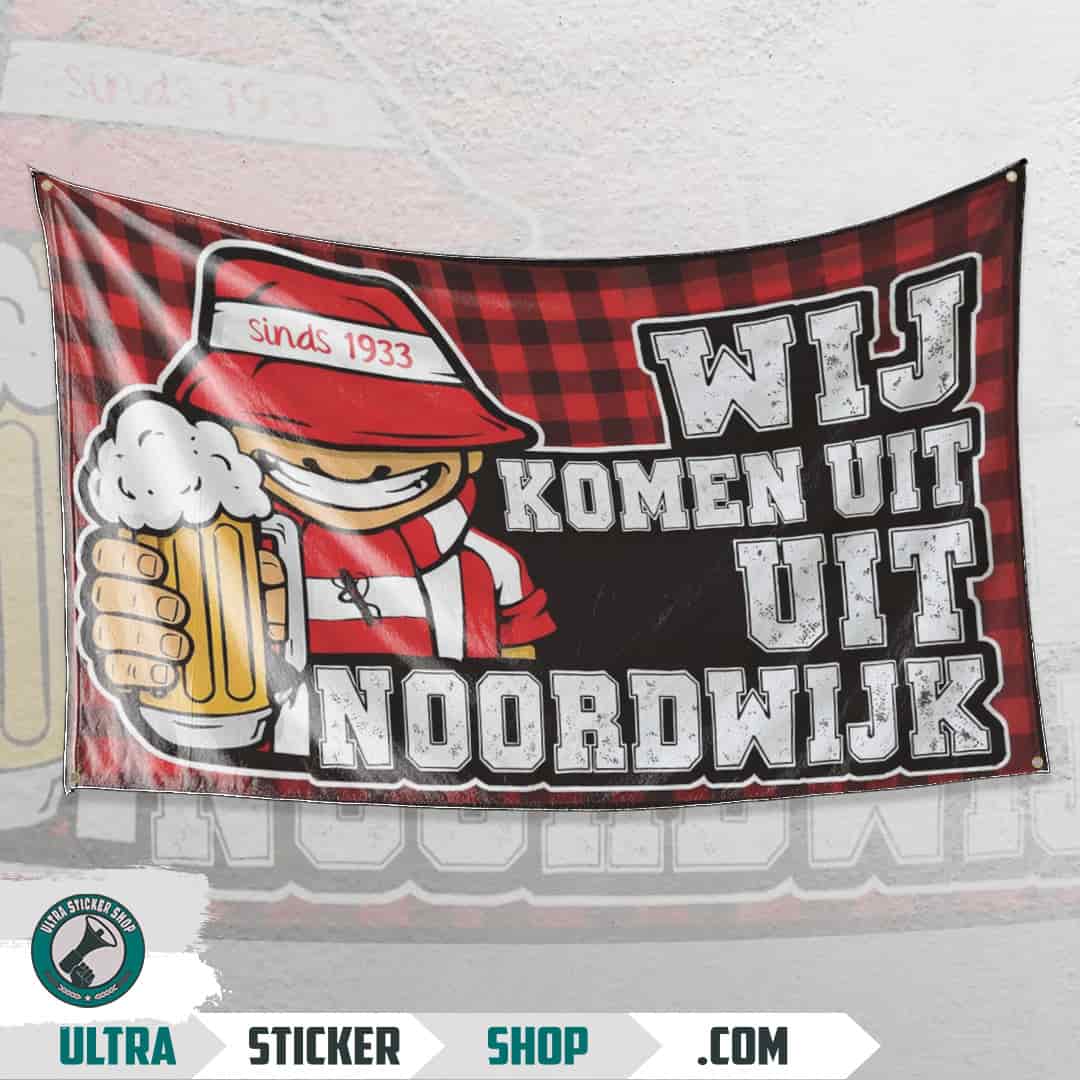 Wij komen uit Noordwijk Flag